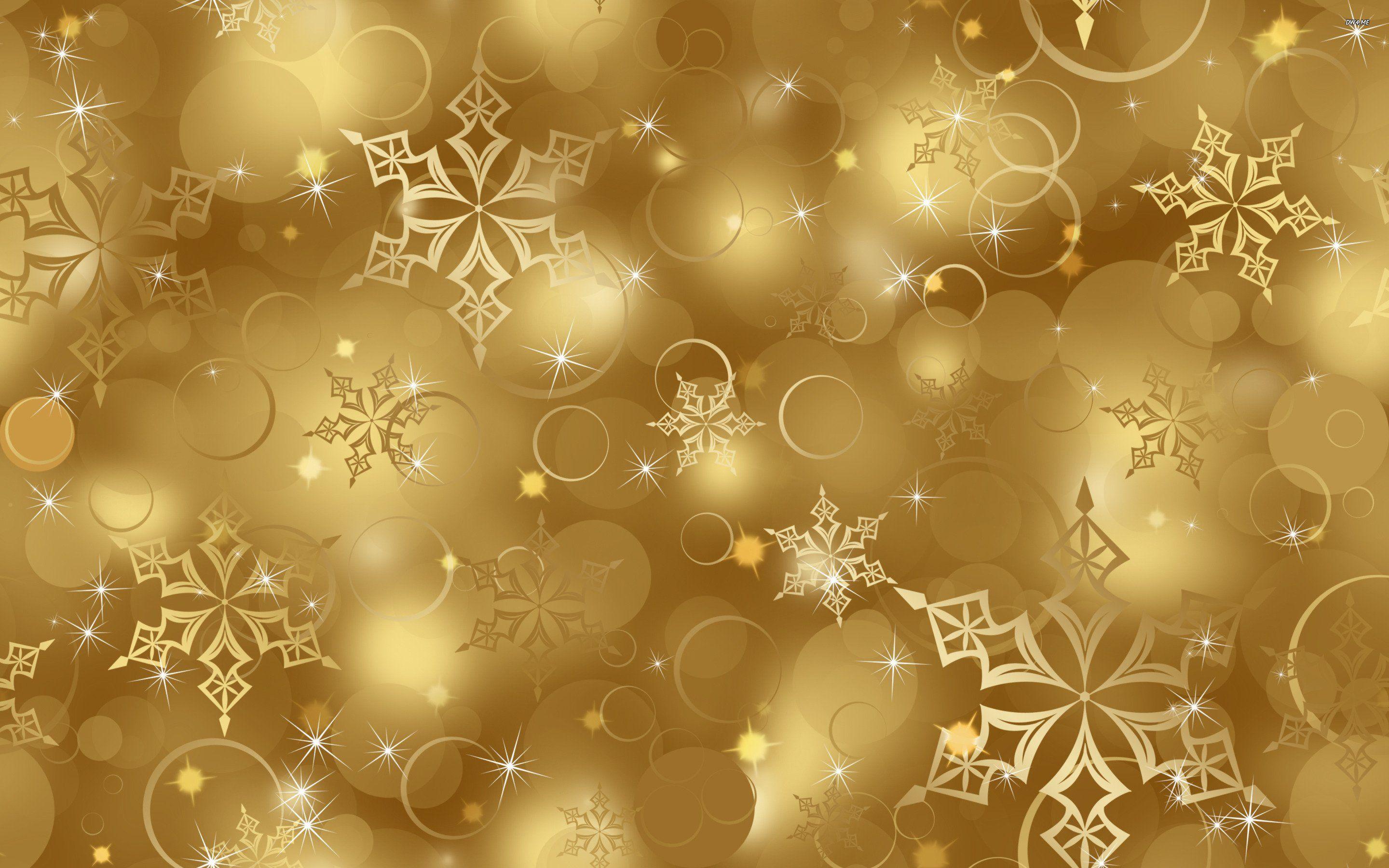 2880x1800 Gold Glitter Wallpaper for Desktop