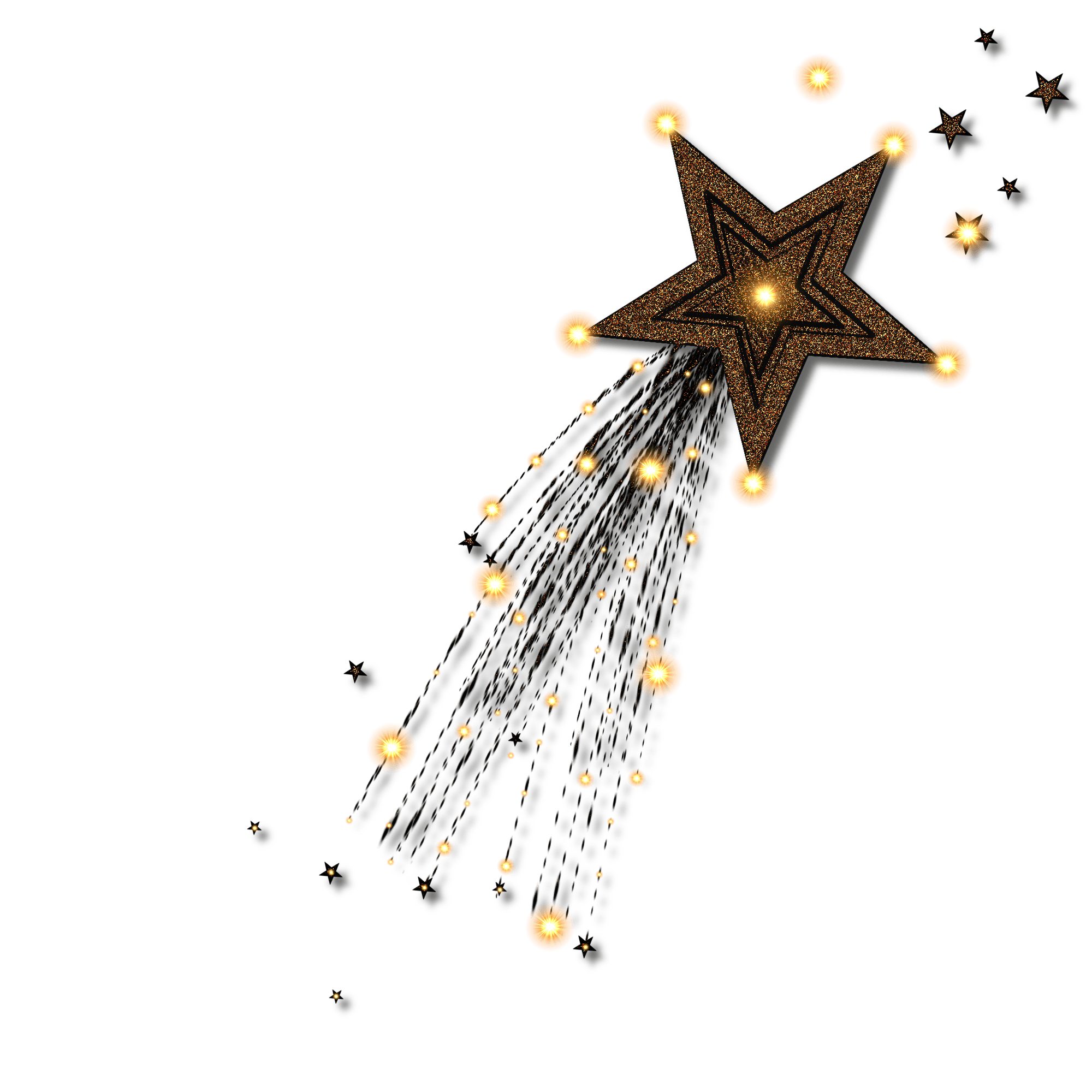 2000x2000 Glitter Animated Star Background Stars Clipart Wallpaper Gold