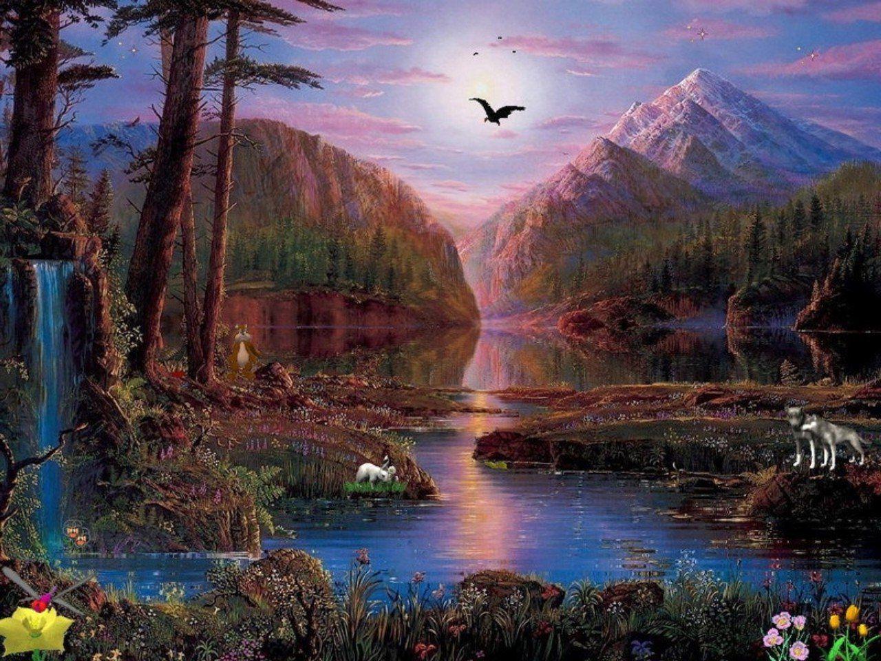 1280x960 Beautiful Forest Wallpaper (5409)