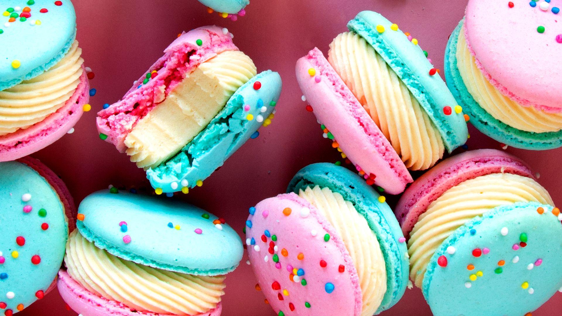 Rainbow Macaroons Wallpapers Top Free Rainbow Macaroons Backgrounds