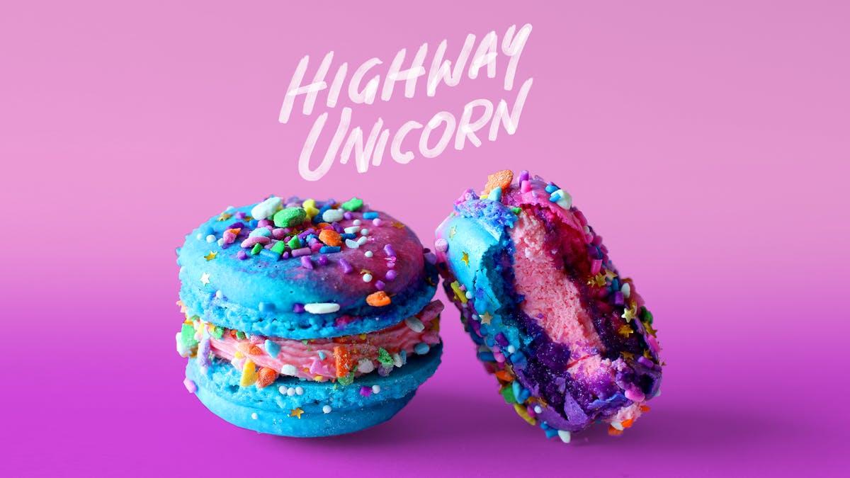 1200x675 Highway Unicorn Macarons