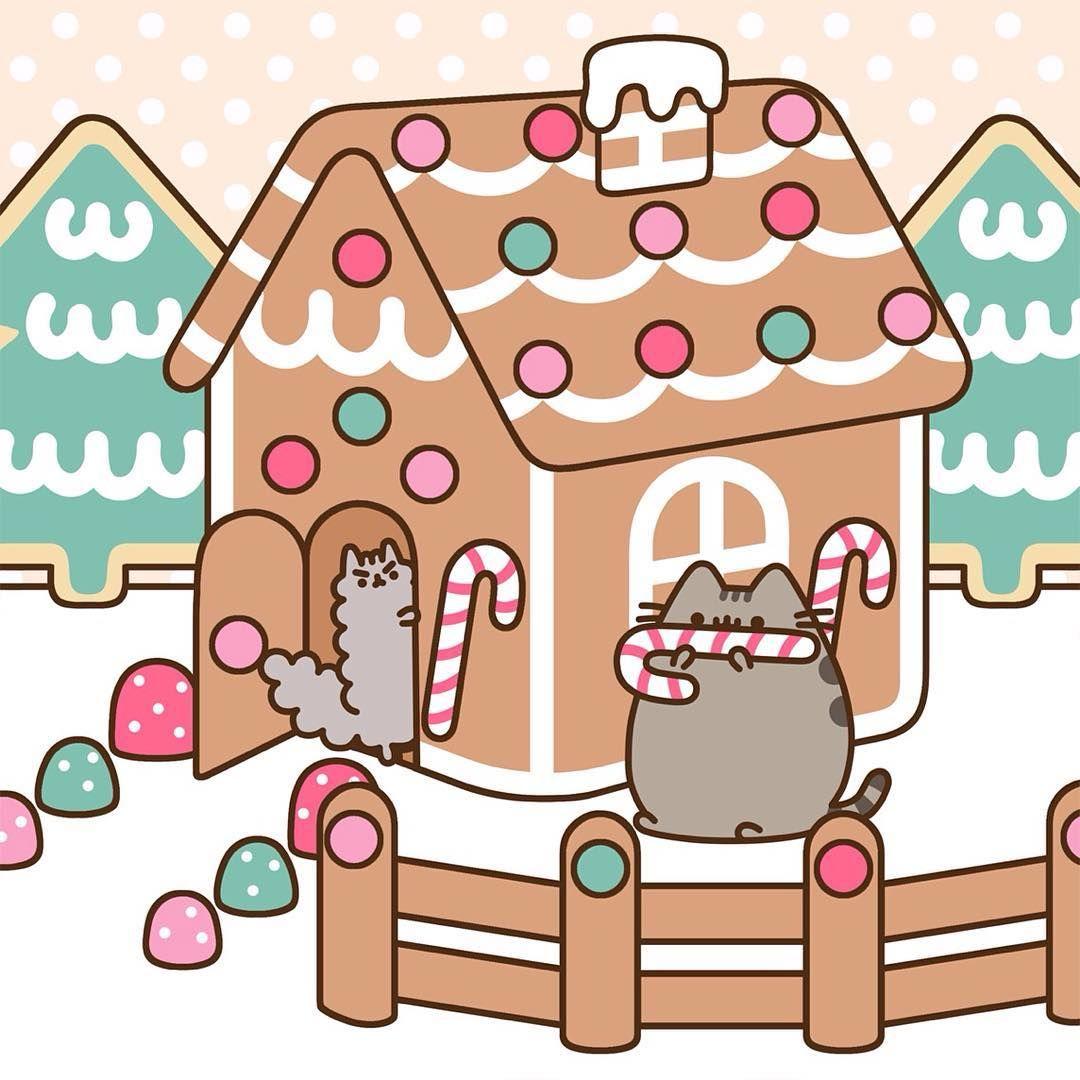 1080x1080 The best part about making a gingerbread house is eating it before