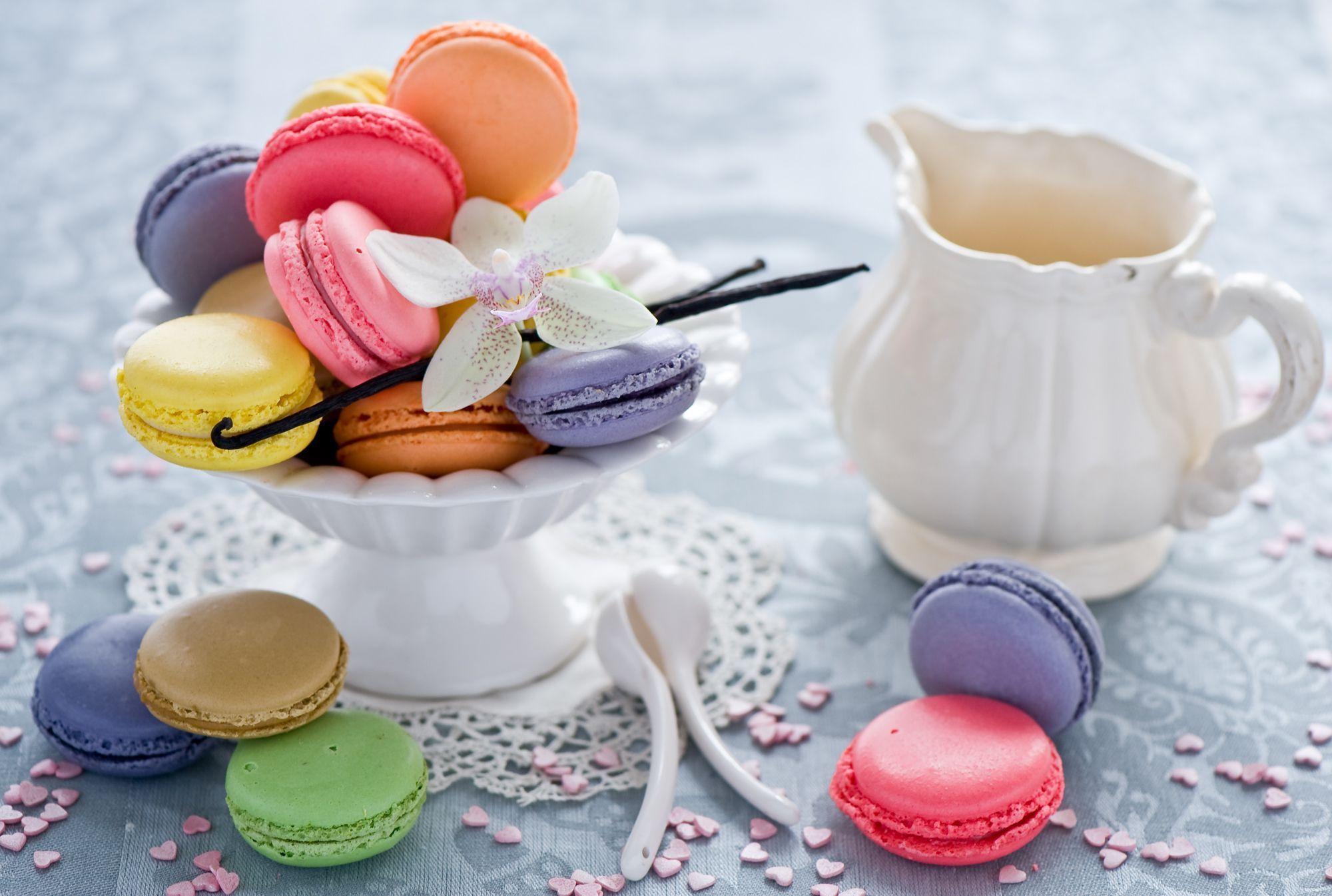 2000x1346 Colorful Macaroons Wallpaper