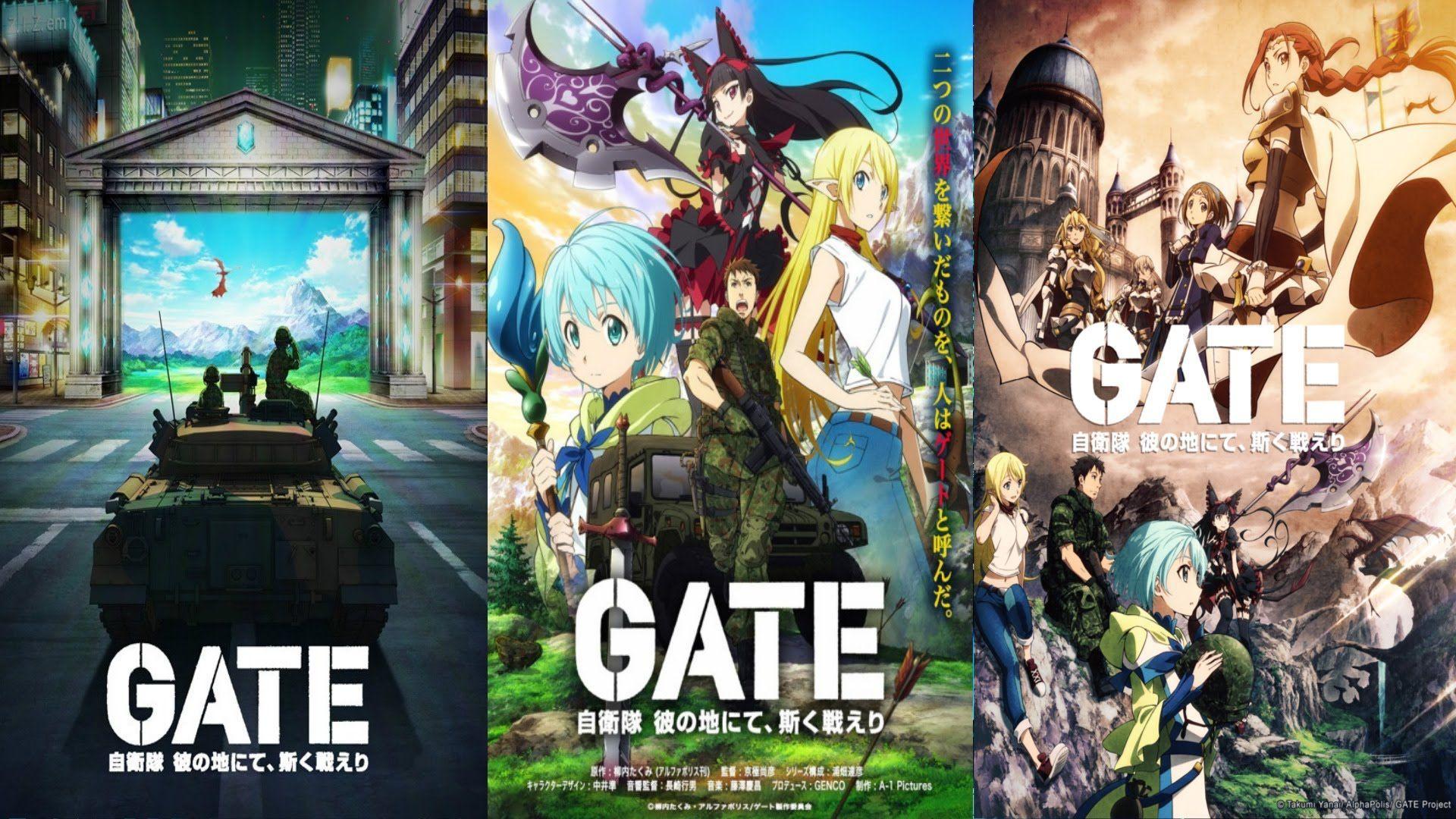 Gate Anime Wallpapers Top Free Gate Anime Backgrounds Wallpaperaccess