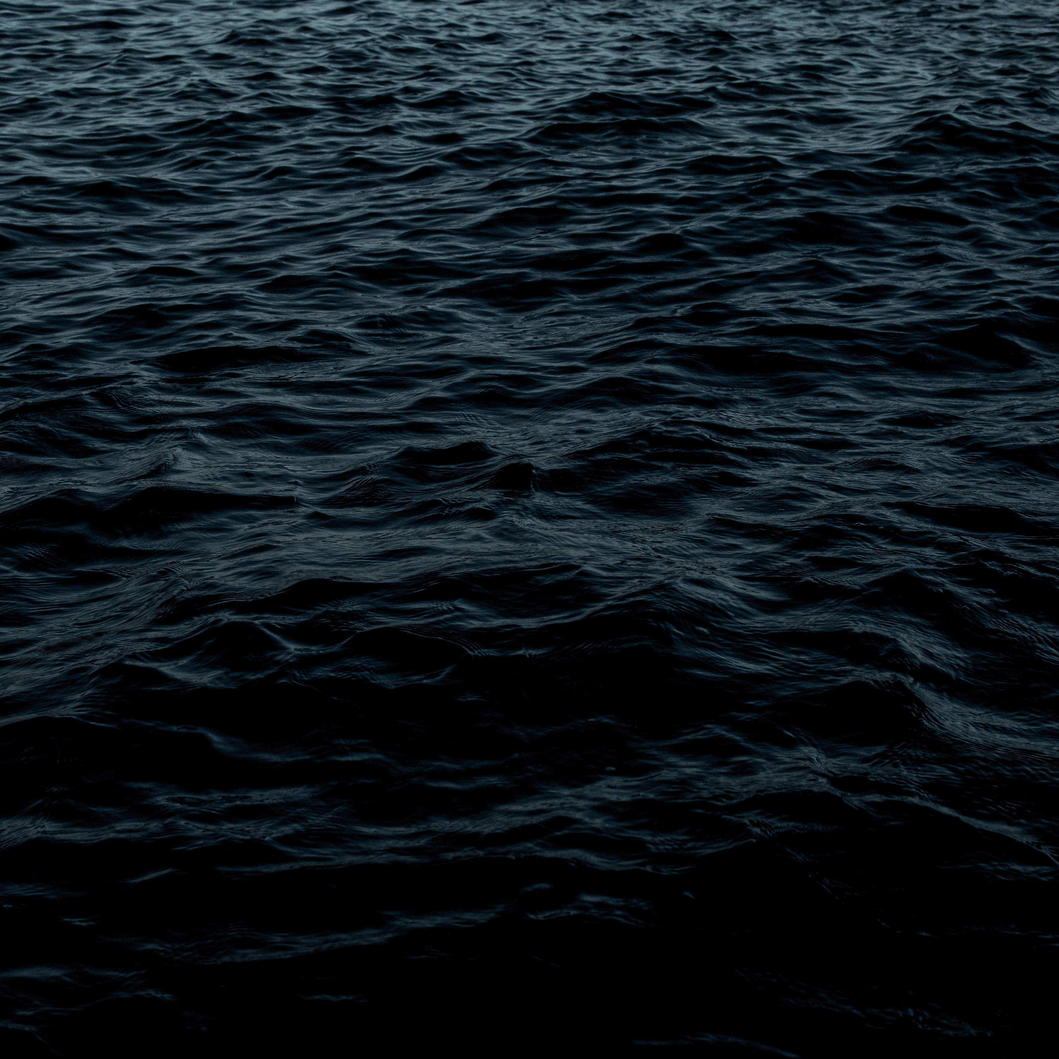 Dark Water mono night waves black dark water HD phone wallpaper   Peakpx