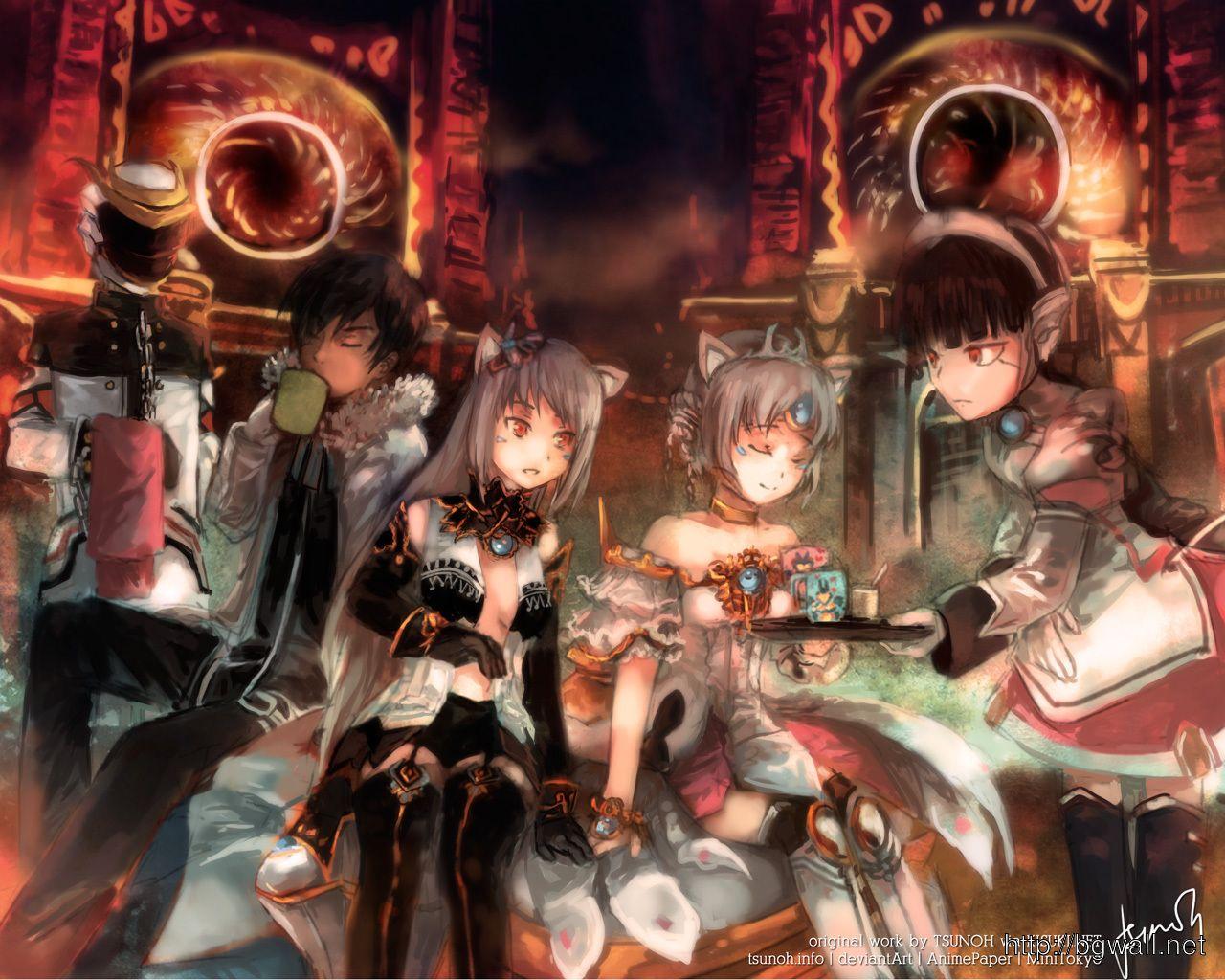 1280x1024 Anime Wallpaper Elsword Online Gate Of Darkness