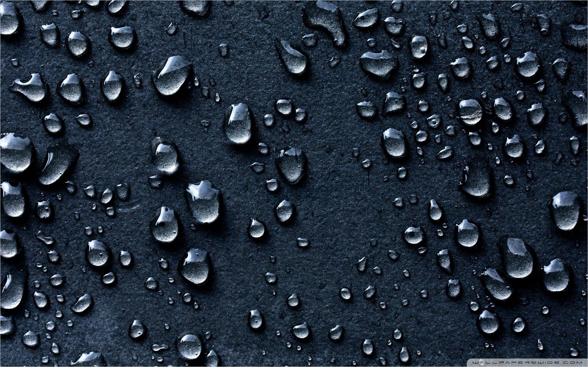 1922x1202 Water Drops Dark Background