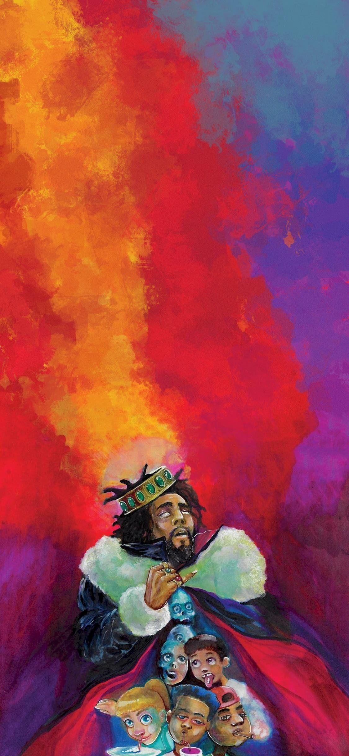 1125x2436 Wallpaper J Cole Album