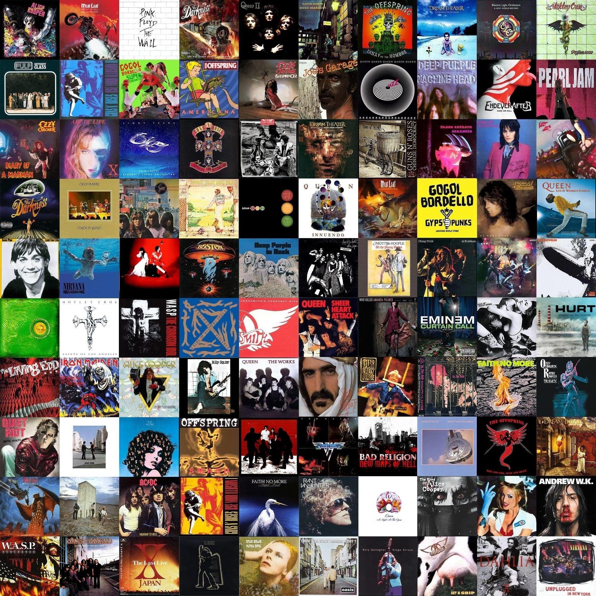2000x2000 Album Covers Wallpaper