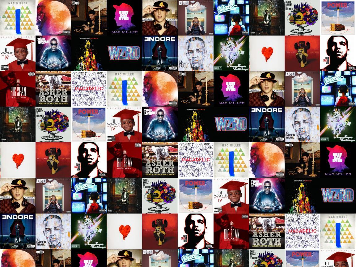 1152x864 Album Covers Wallpaper