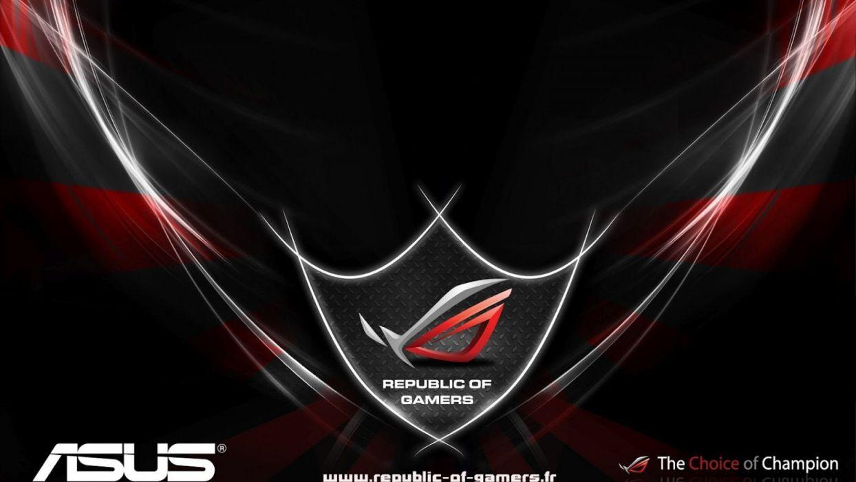 1244x700 ASUS REPUBLIC GAMERS computer game wallpaperx1080