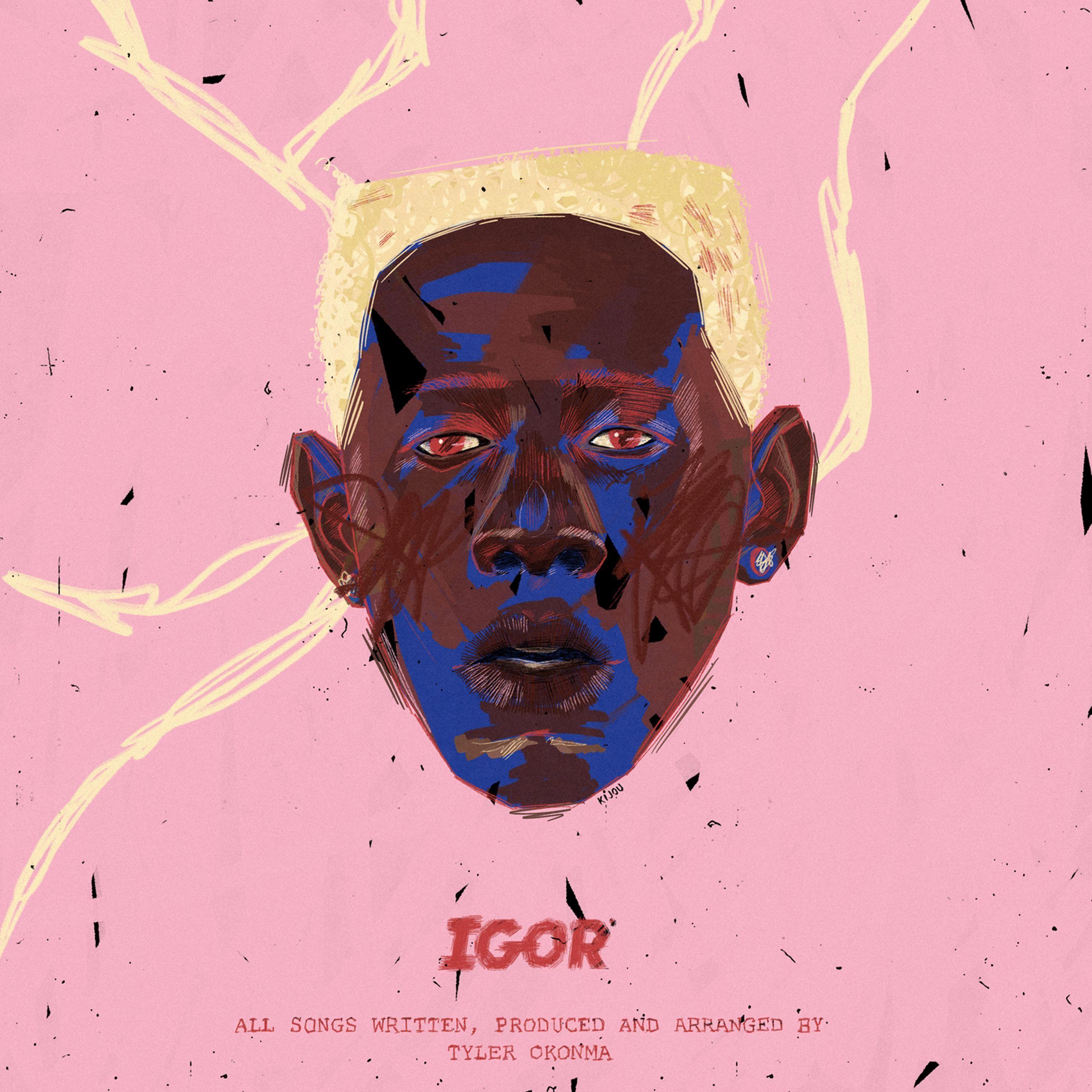 3000x3000 Igor the Creator. Illustrated album art by me. Album art