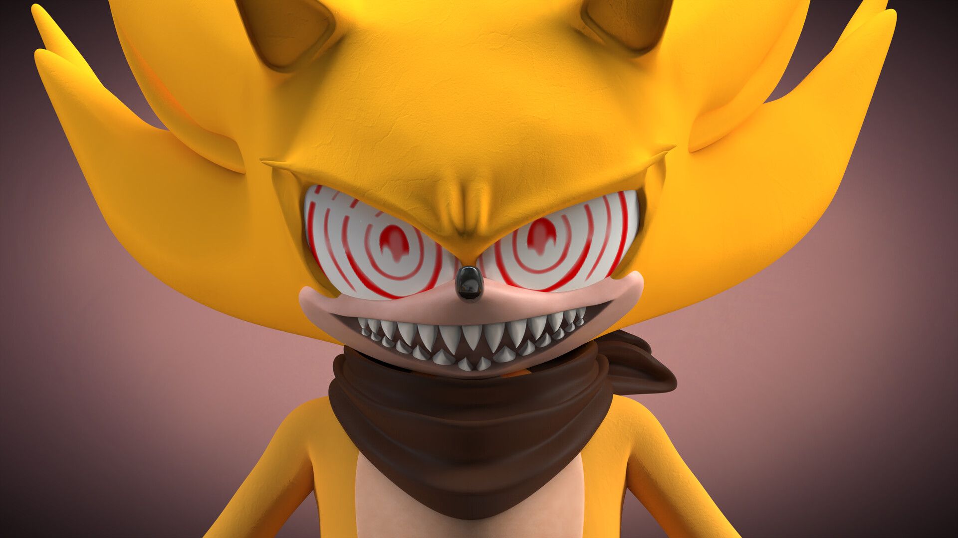1920x1080 Fleetway Super Sonic Boom