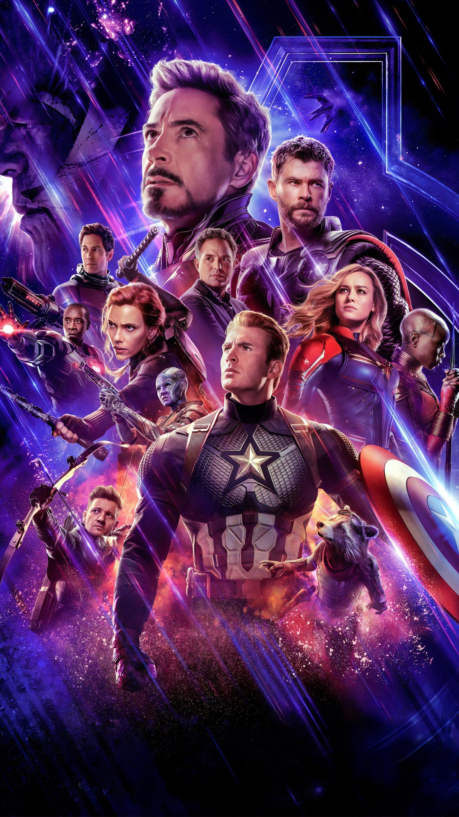 1536x2732 Avengers: Endgame (2019) Phone Wallpaper