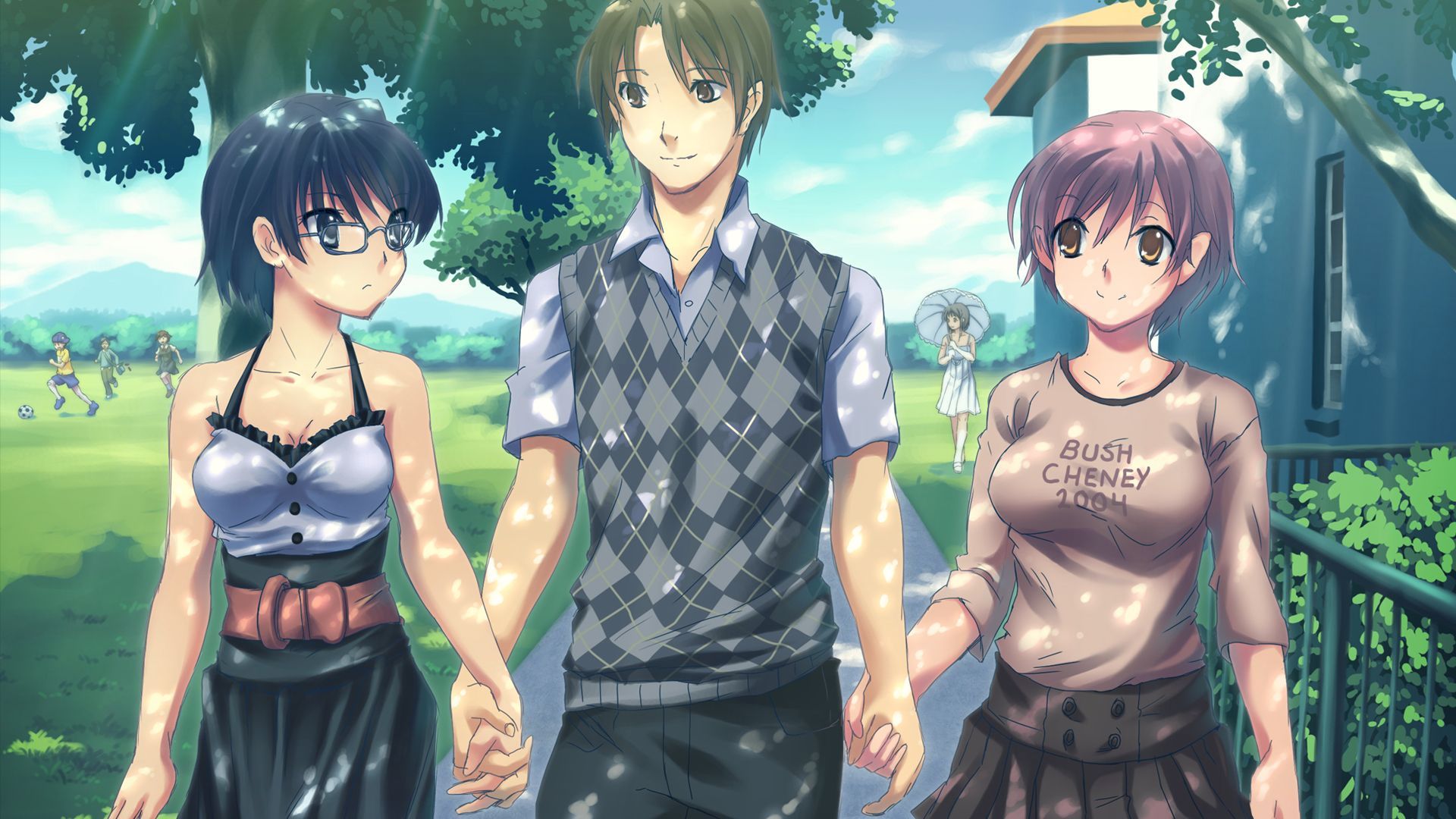 1920x1080 Desktop wallpaper: Katawa Shoujo, Anime 4K free download for PC. 925376
