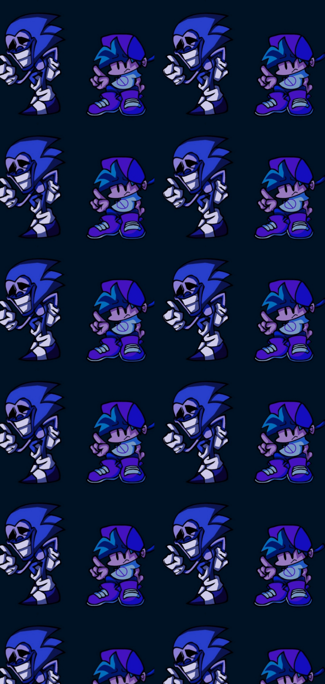1080x2270 Majin Sonic & Bf