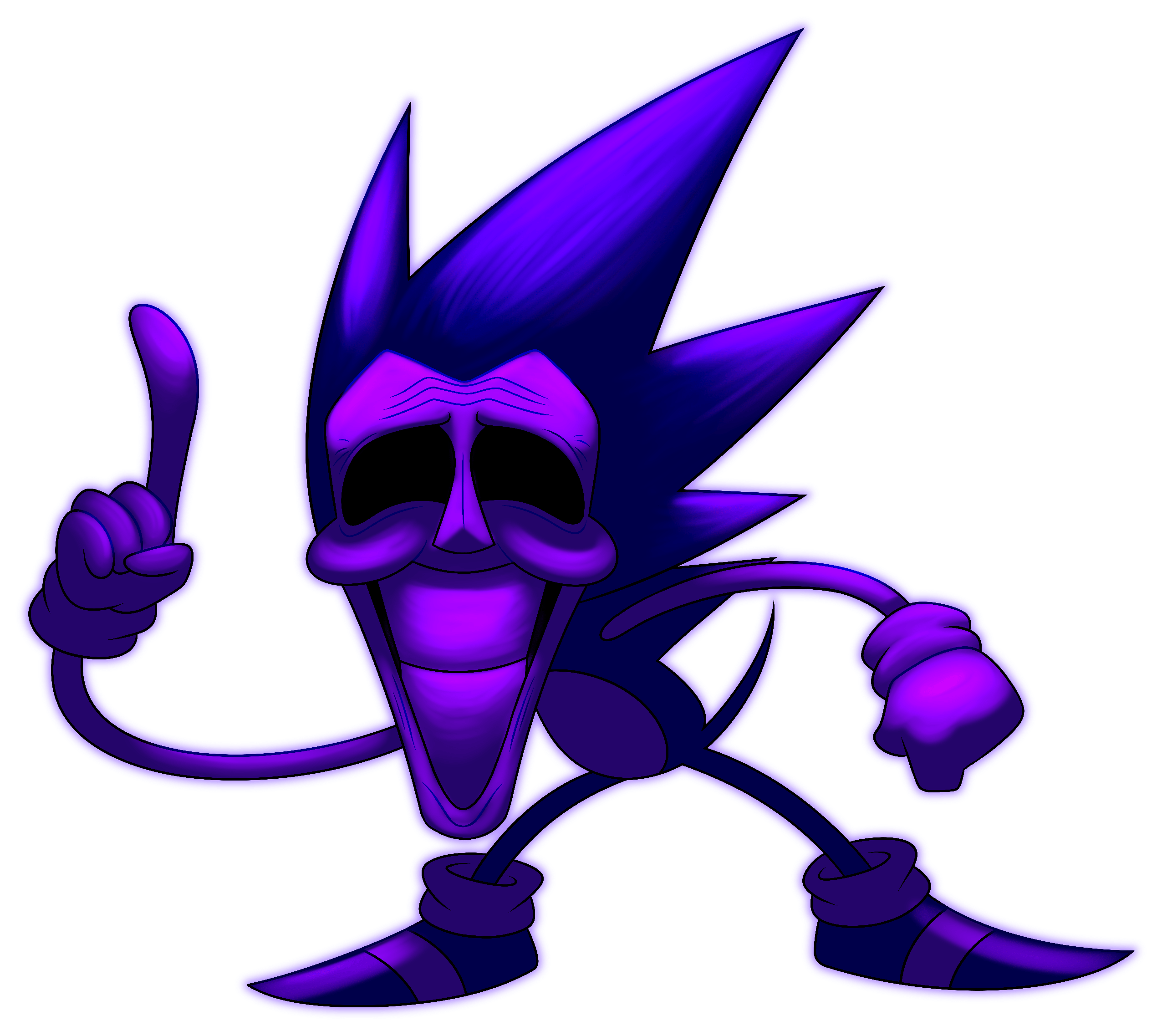 2552x2275 Majin Sonic by IWillEndYou on Newgrounds