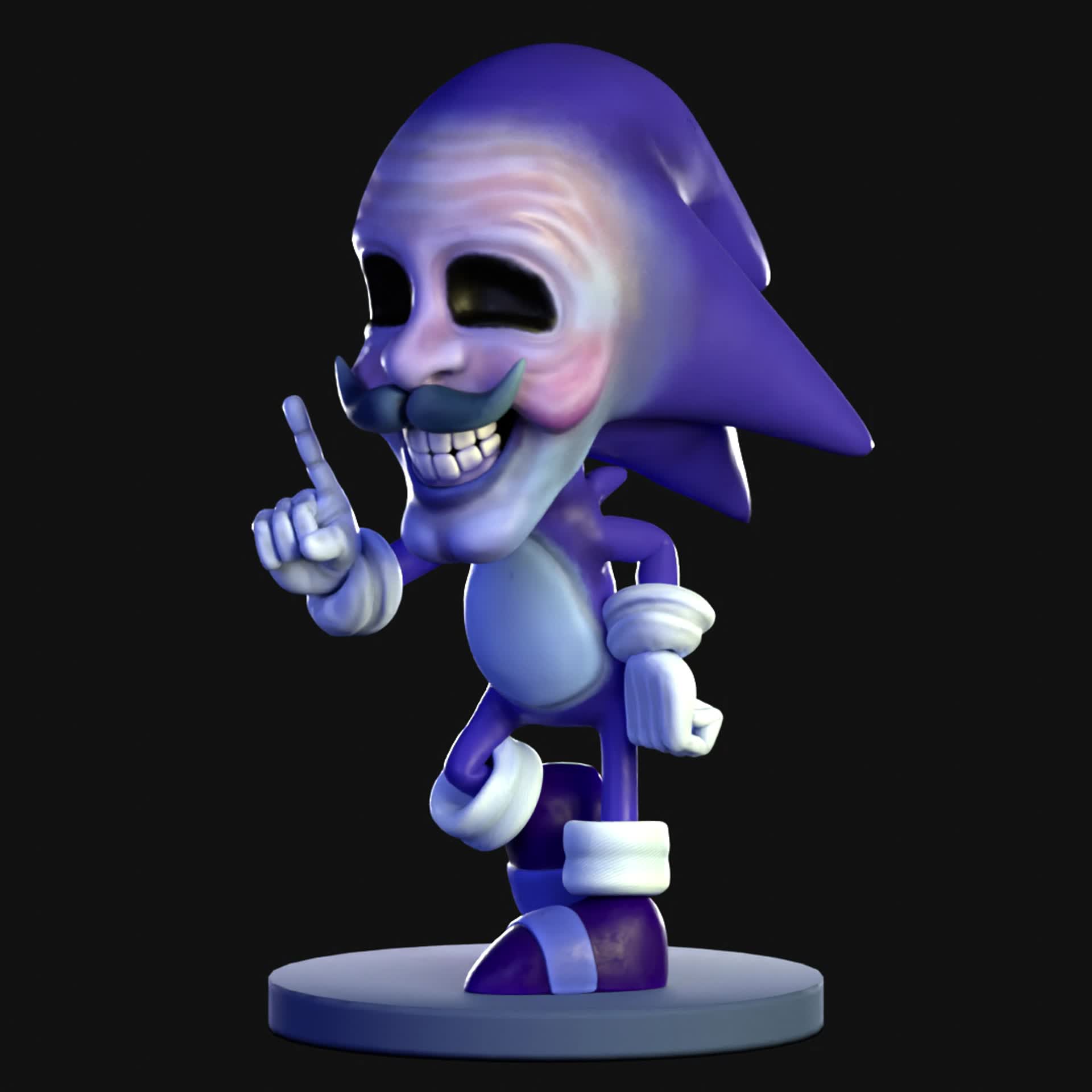 1920x1920 Majin Sonic