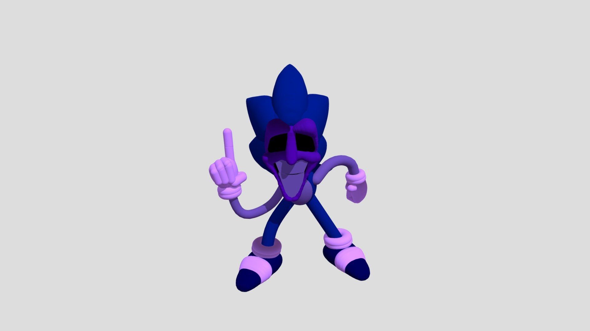 1920x1080 Majin Sonic REMAKE Free 3D model by NexusSpeedster [d44619c]