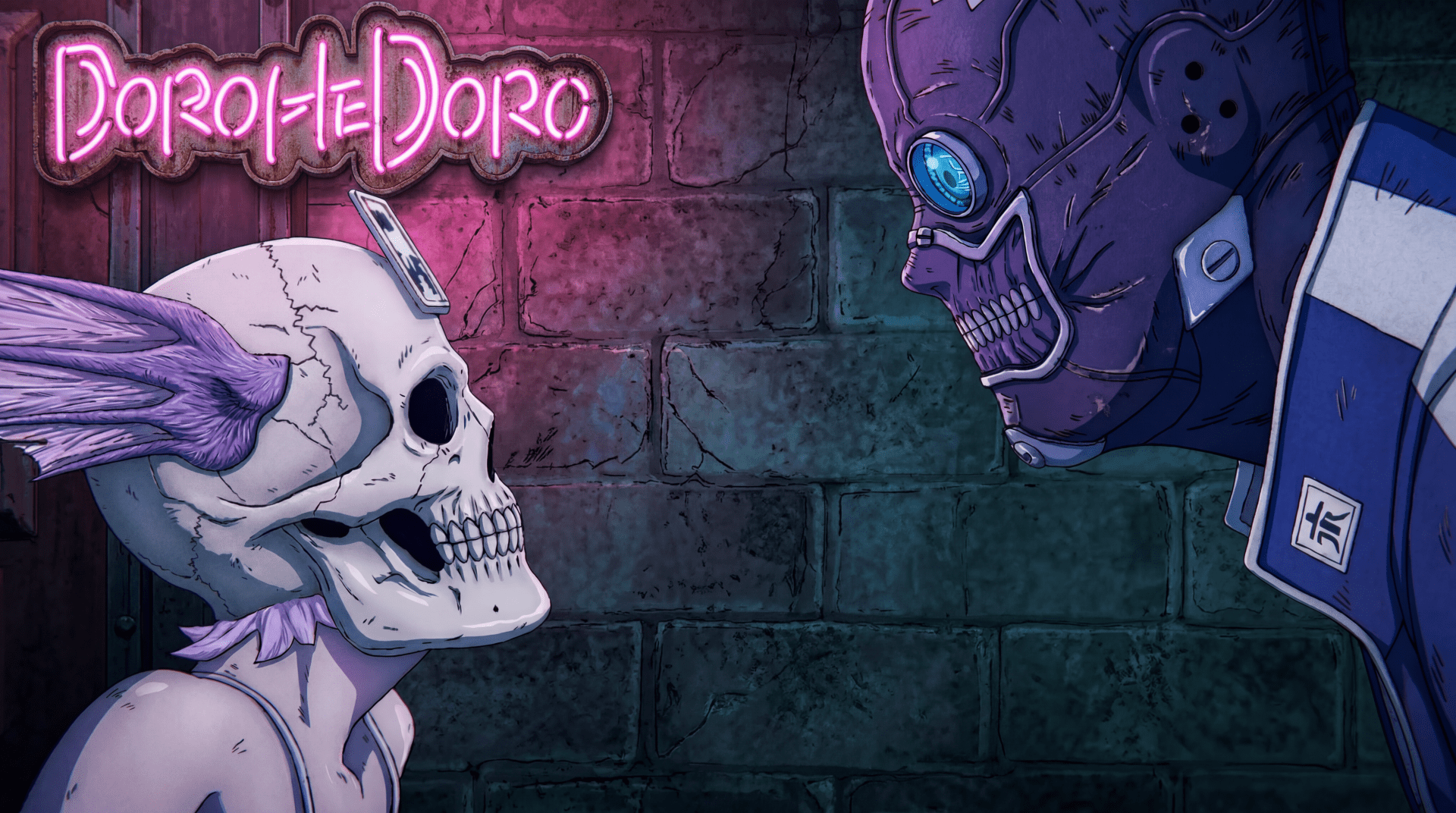 1920x1072 Dorohedoro season 2 & Noi with anime logo 4k wallpaper
