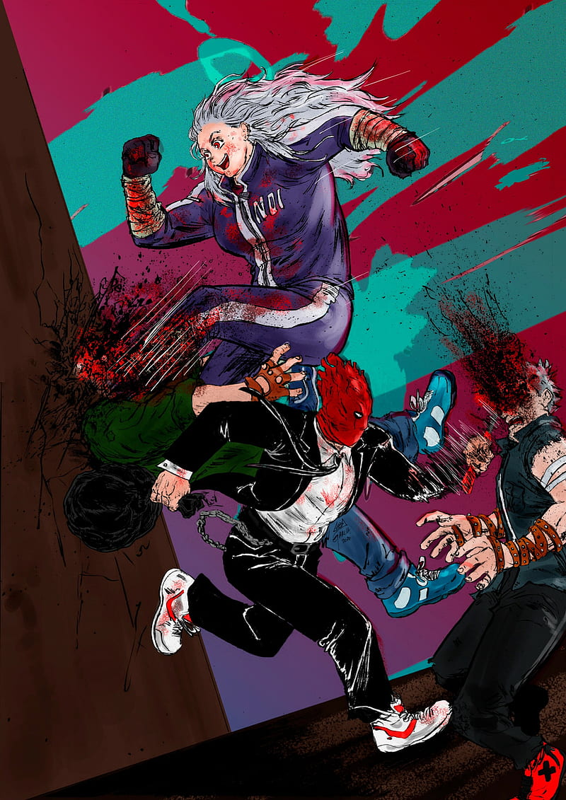 800x1131 Shin and noi, anime, dorohedoro, HD phone wallpaper