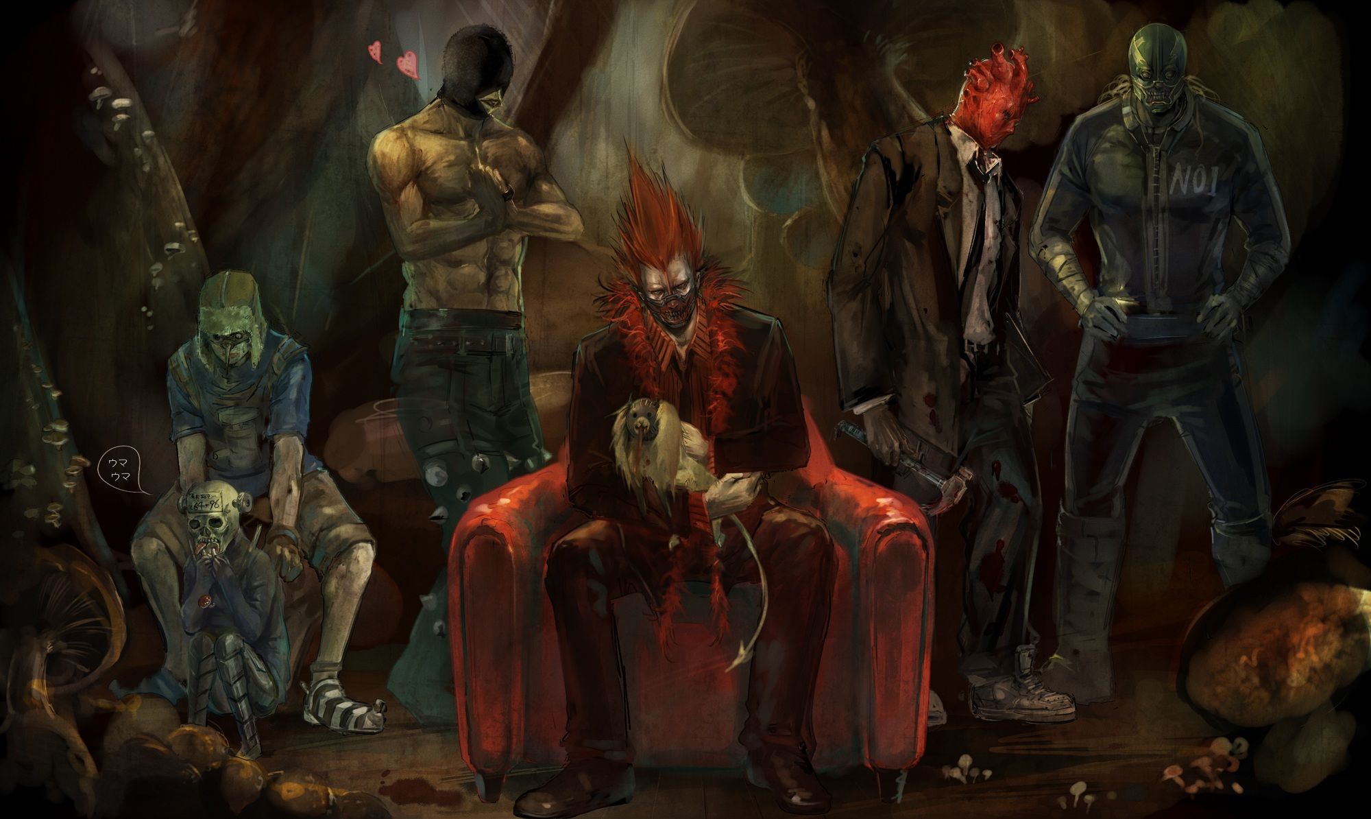 2000x1194 Noi (Dorohedoro) Phone Wallpaper: Free 4K & HD Downloads
