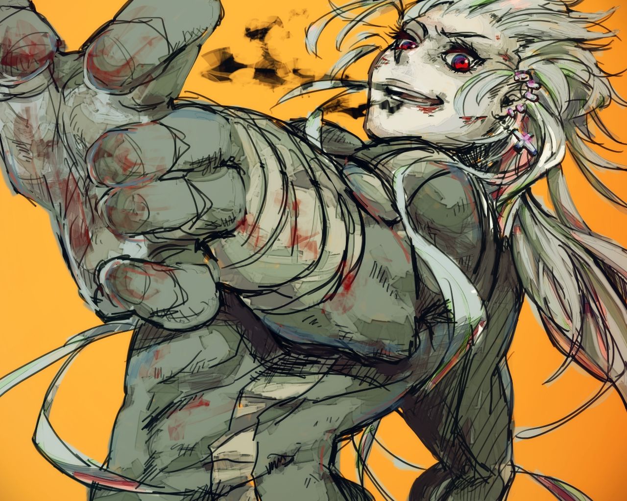 1280x1024 Dorohedoro Anime Image Board