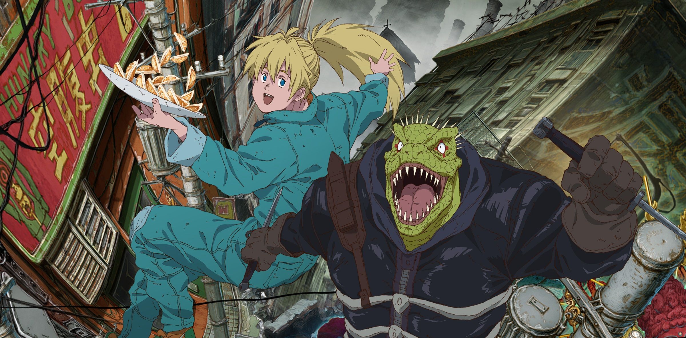 2400x1184 Dorohedoro Phone Wallpaper: Free 4K & HD Downloads