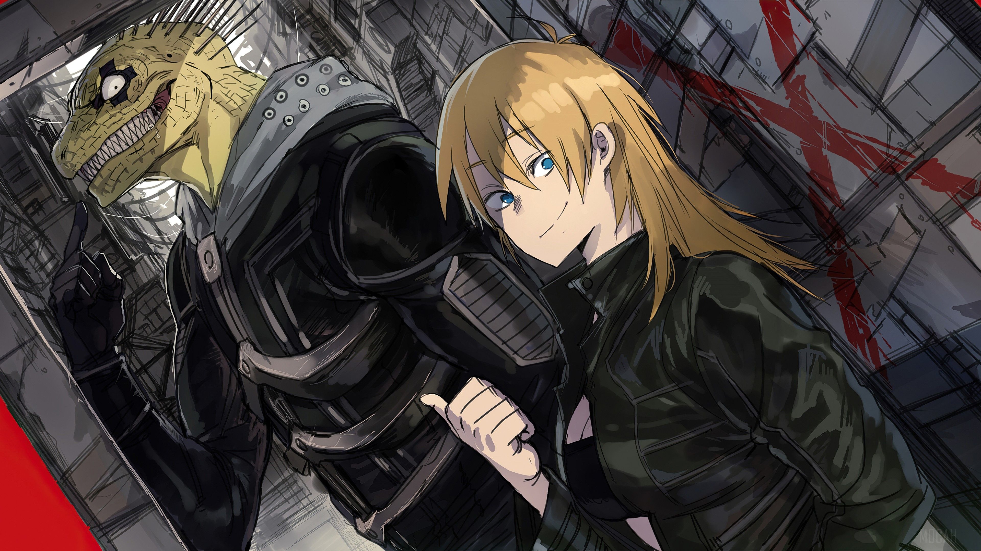 3840x2160 Dorohedoro Computer Wallpaper