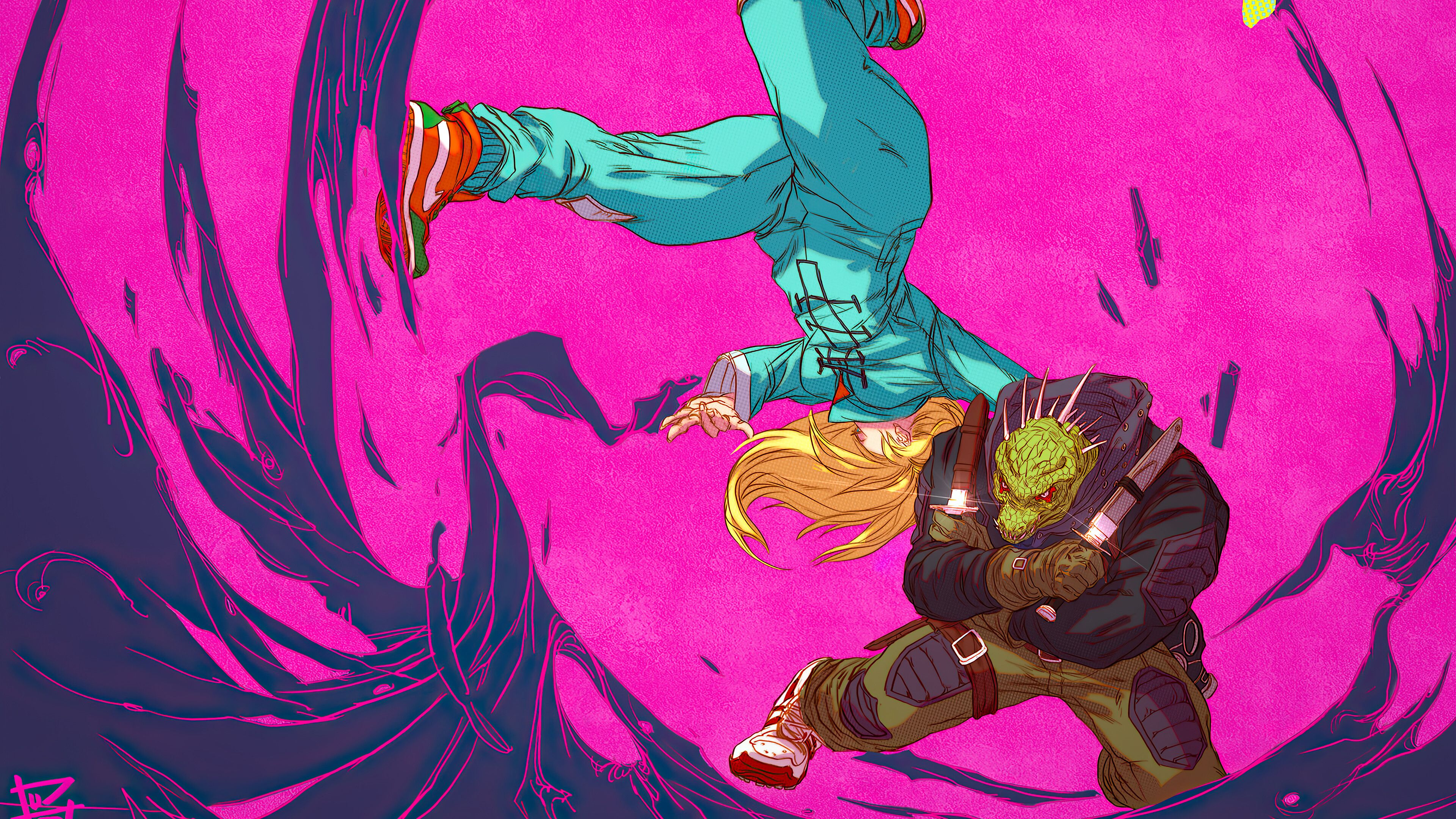 3840x2160 Dorohedoro Wallpaper and Background: Free HD Download
