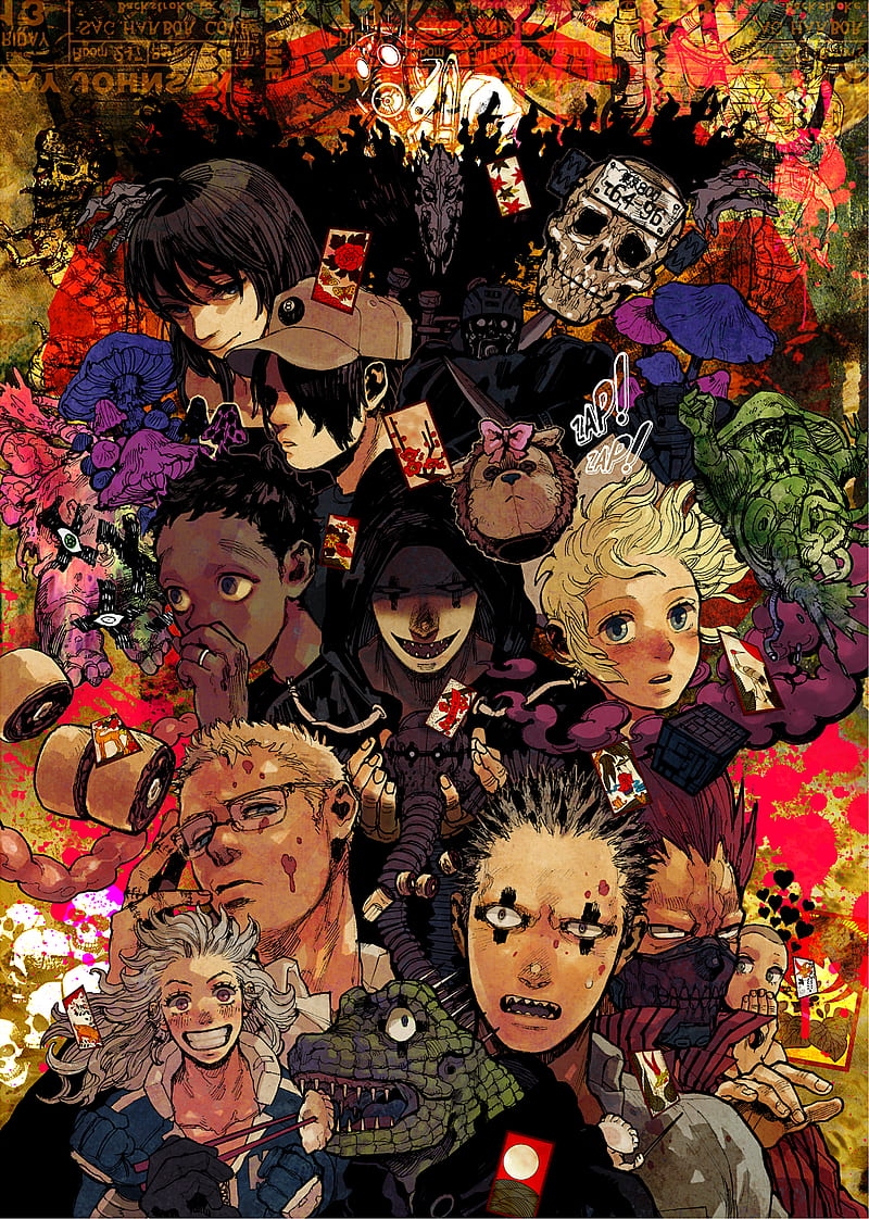 800x1122 HD en (dorohedoro) wallpaper