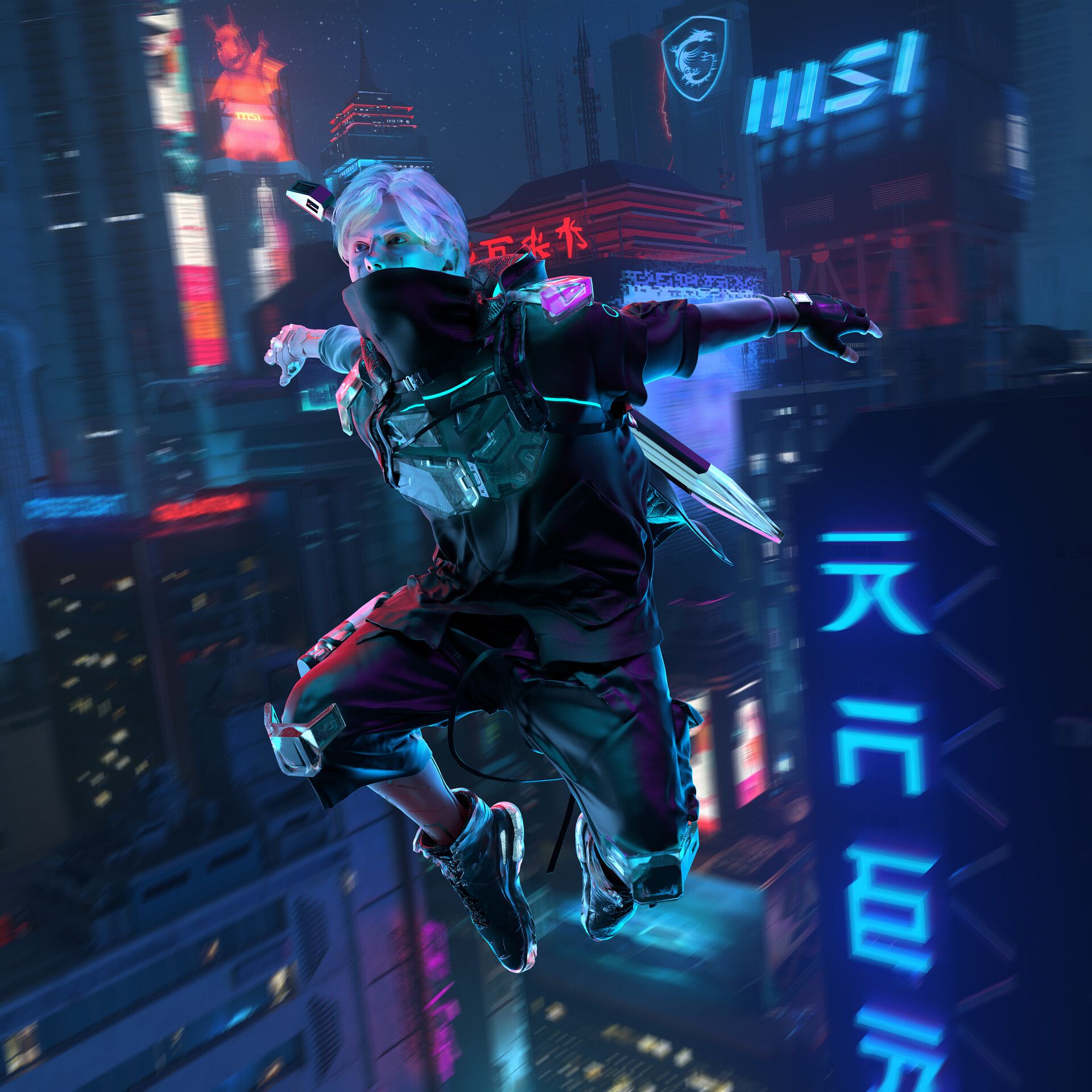 1920x1920 MSI Cyborg 15 Key Art