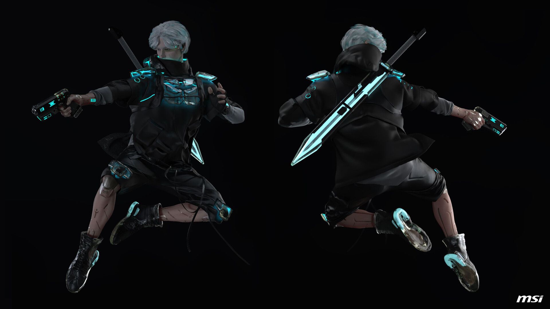 1920x1080 MSI Cyborg 15 Key Art