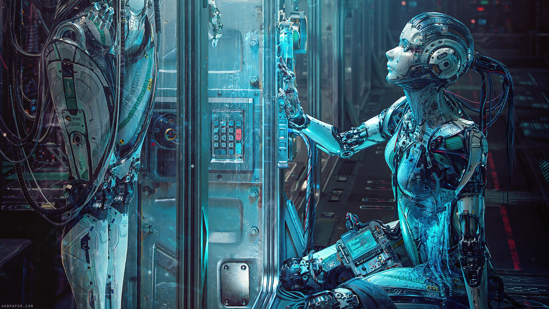 1920x1080 Sci Fi Cyborg 4K Wallpaper IPhone HD Phone F