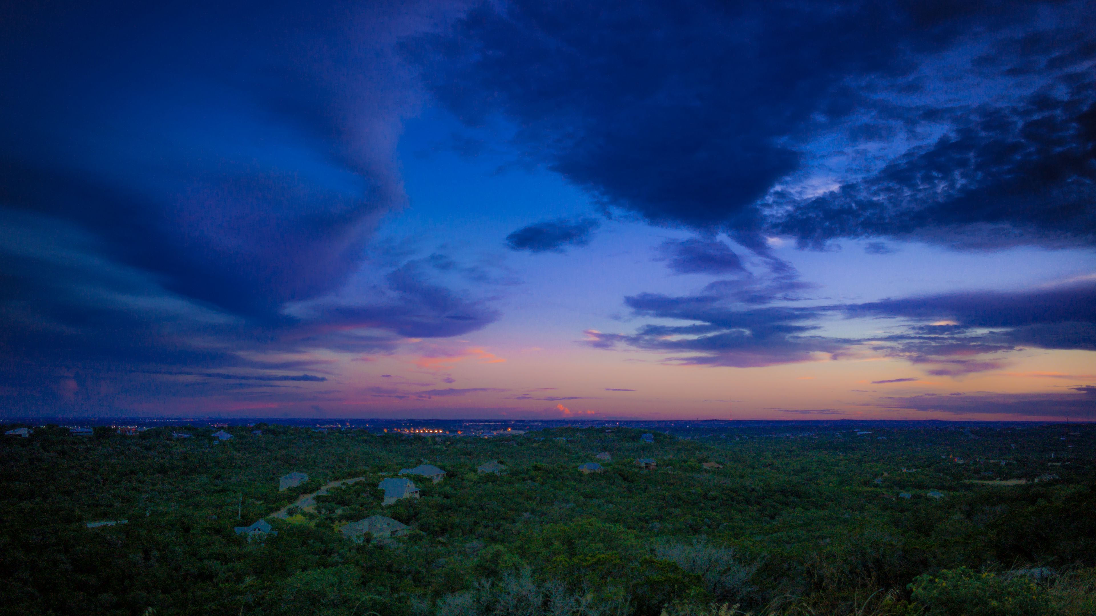 3840x2160 Download wallpaper 3840x2160 sunset, sky, horizon, san antonio, texas 4k uhd 16:9 HD background