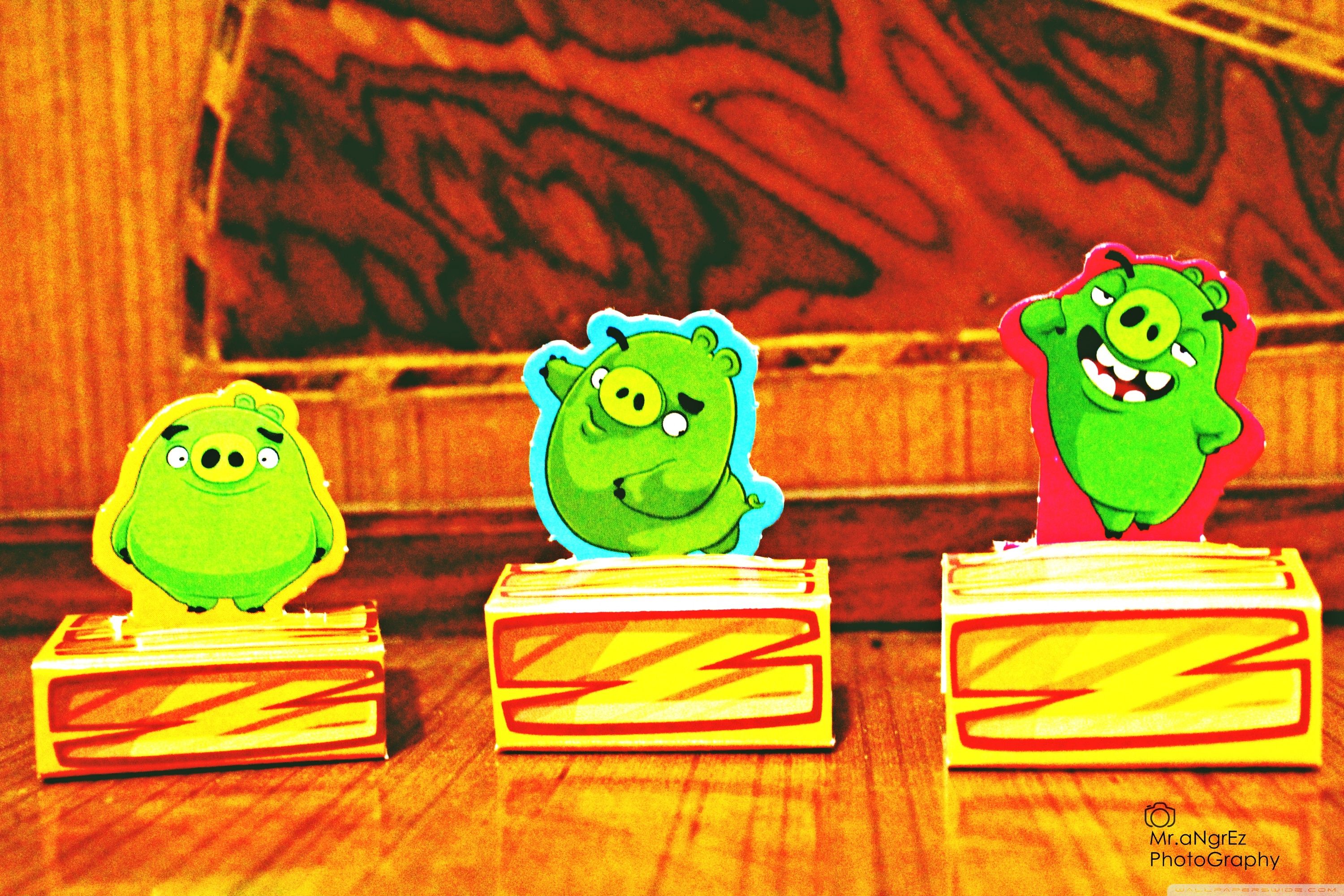 3000x2000 Bad Piggies 4K UHD Wallpaper for UltraHD Desktop and TV