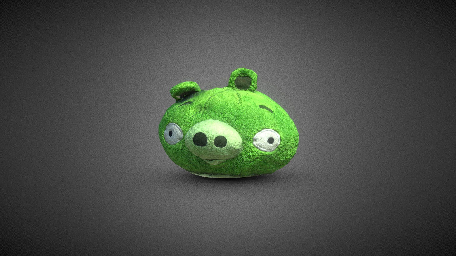 1920x1080 Photogrammetry: Bad Piggies plushie Free 3D model by pester [8be089e]