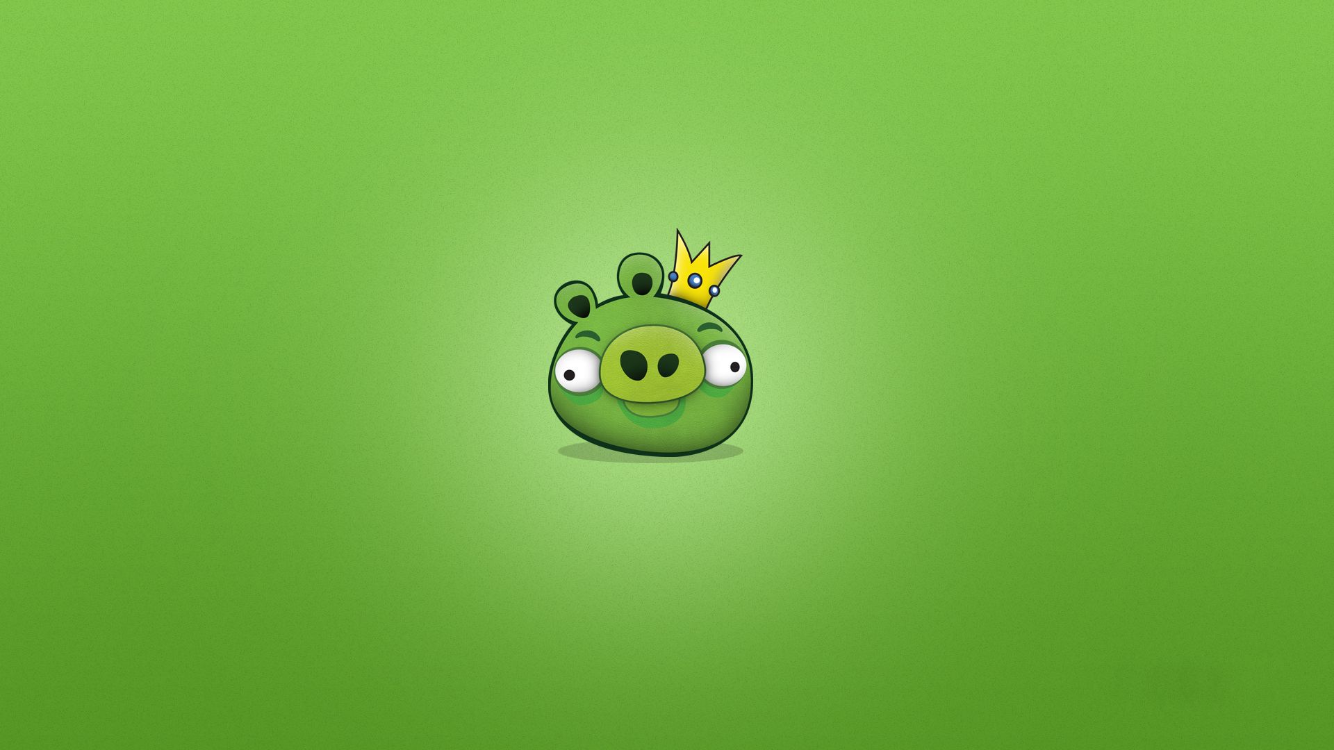 1920x1080 Angry Birds Pig Wallpaper