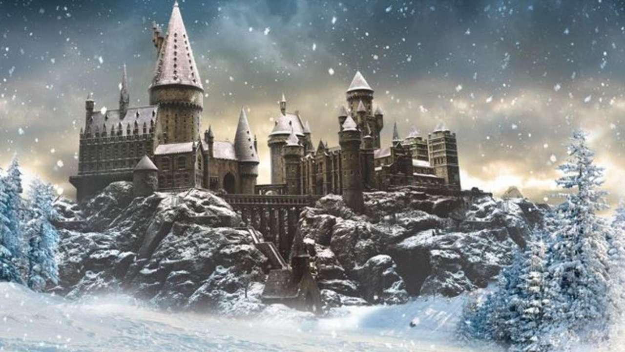 1280x720 Winter at Hogwarts photo puzzle