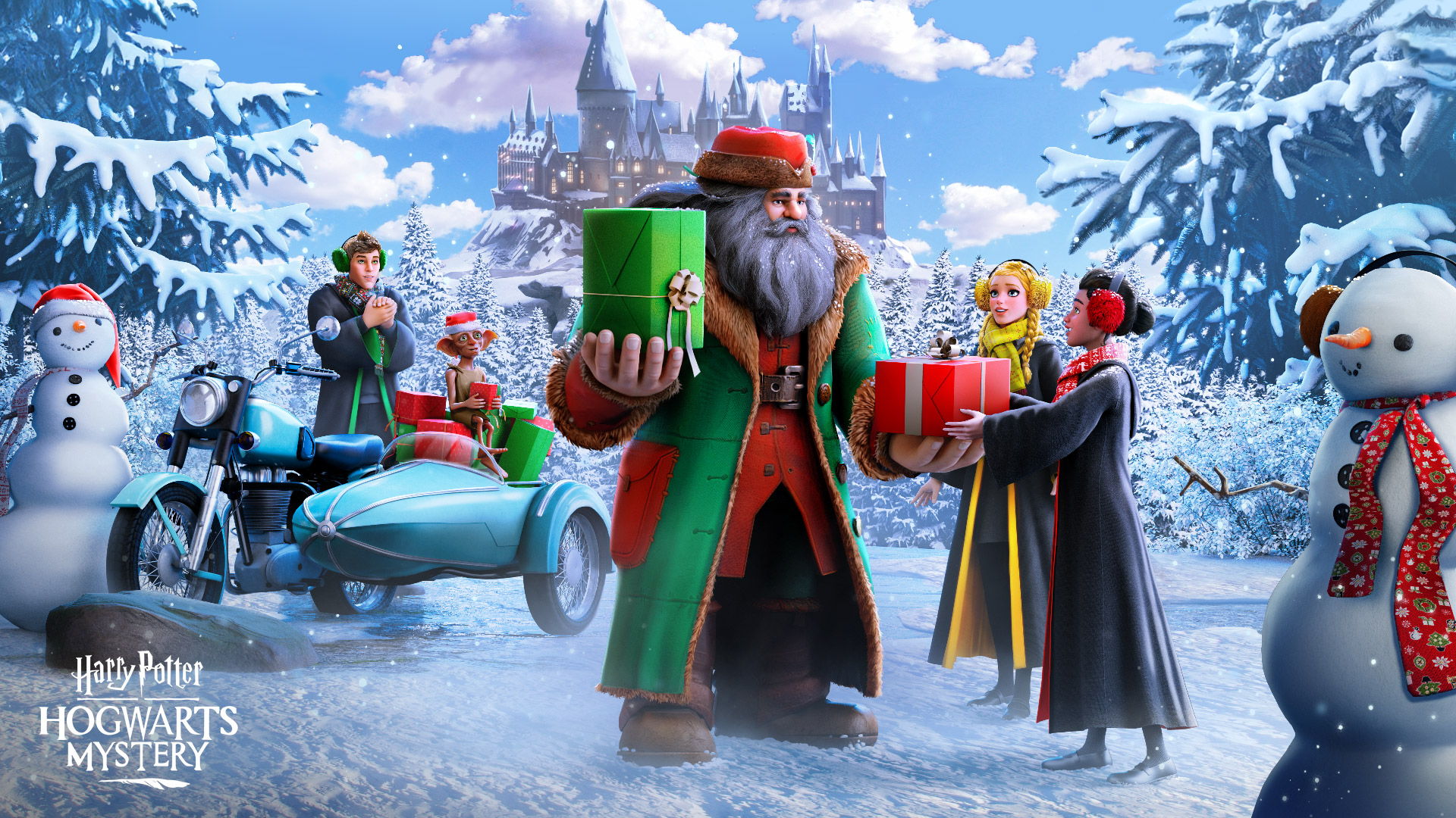 1920x1080 Get into the Holiday Spirit in Harry Potter: Hogwarts Mystery! Potter: Hogwarts Mystery