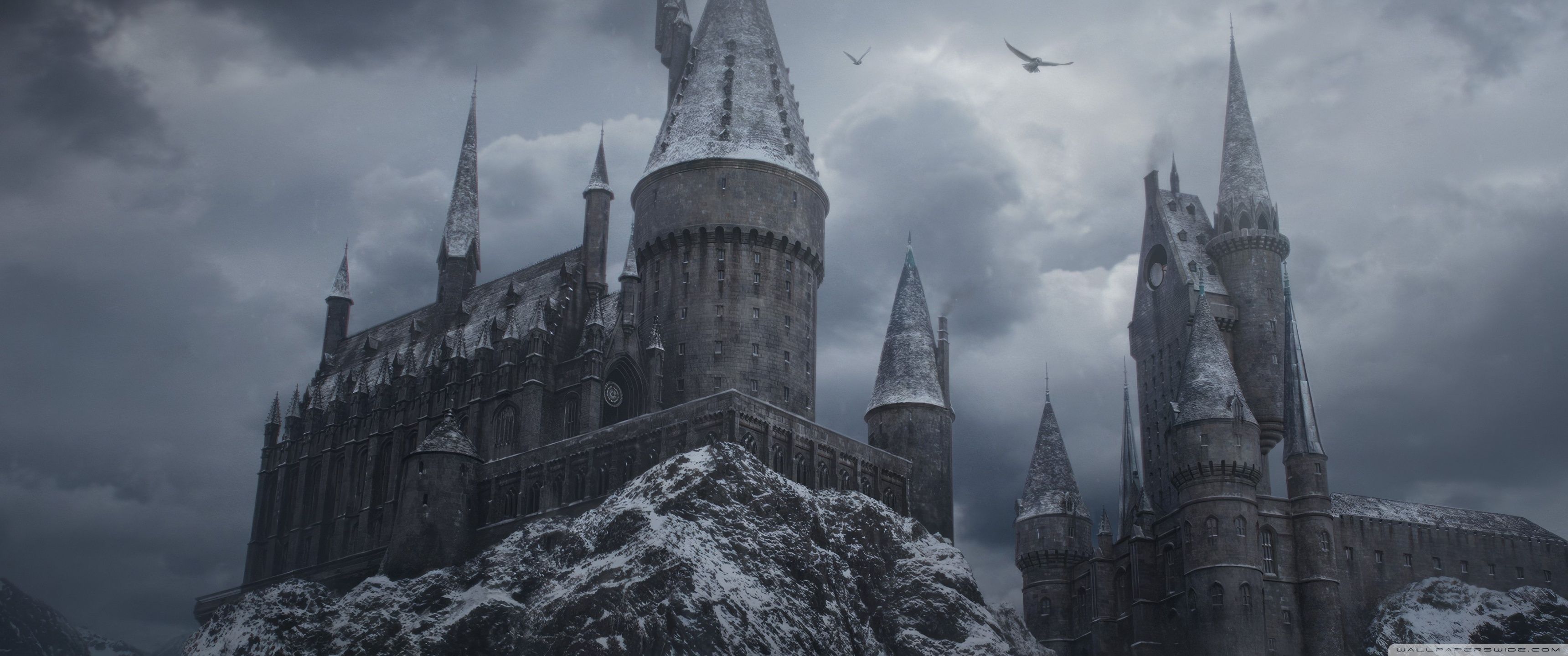 3440x1440 Hogwarts School of Witchcraft and Wizardry 4K UHD Wallpaper for UltraHD Desktop and TV : Widescreen and UltraWide Display : Smartphone and Tablet Devices