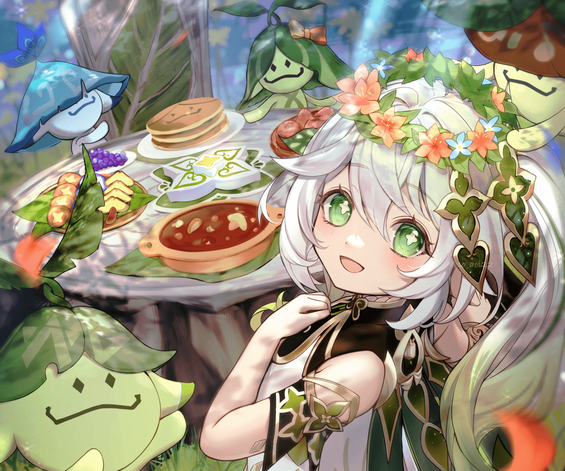 1920x1600 Nahida's Aranara Picnic
