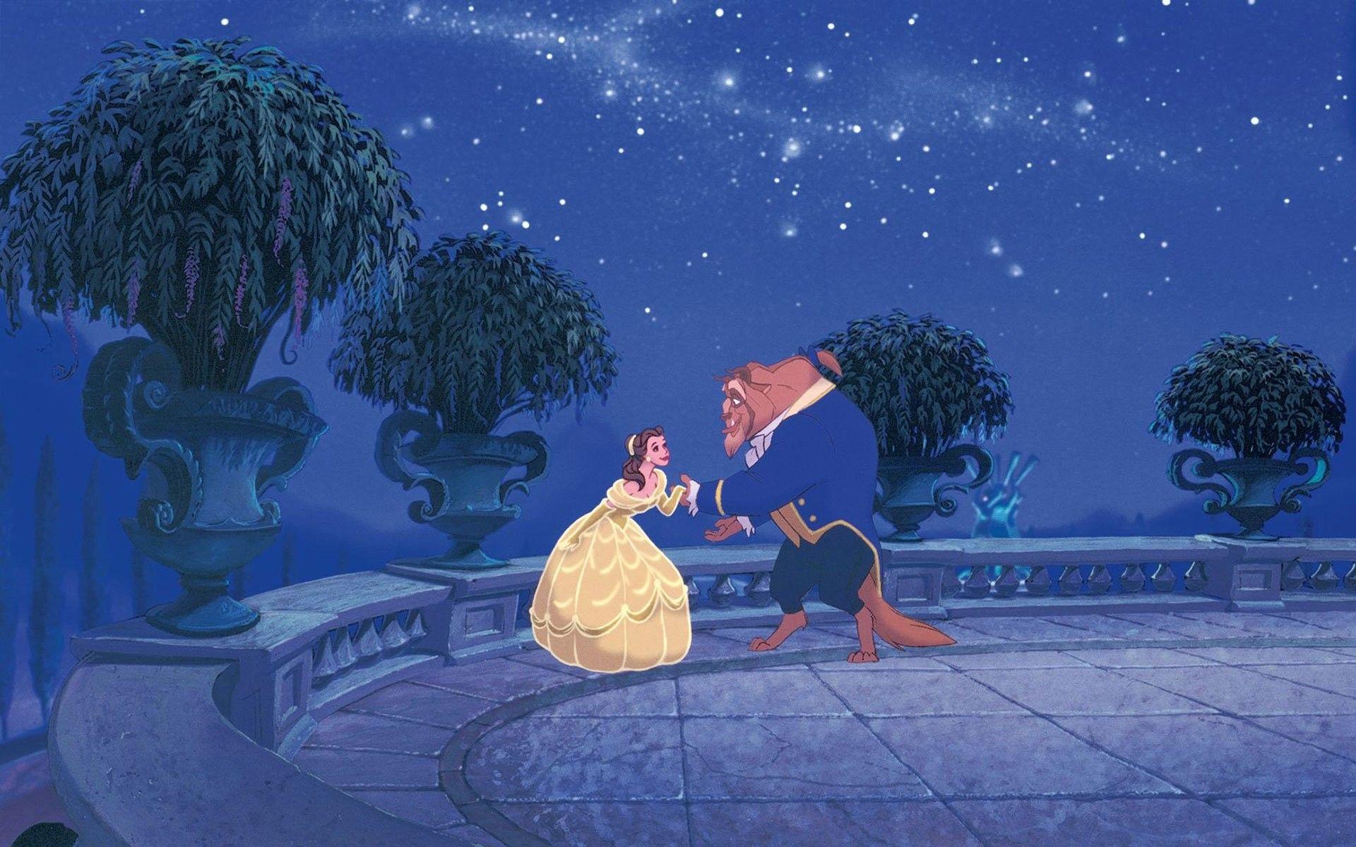1920x1200 Disney Wallpaper HD. Beauty and the beast wallpaper
