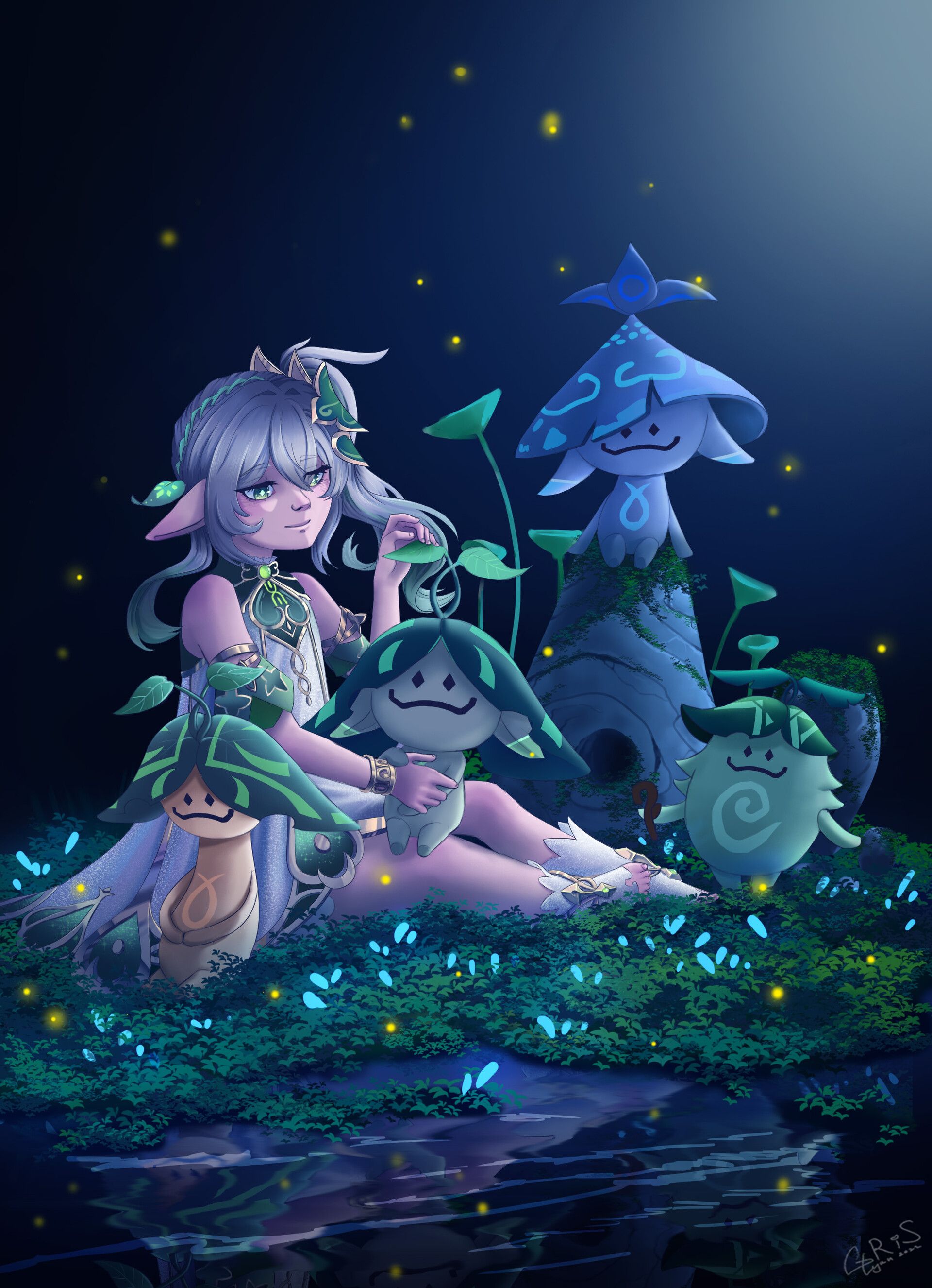 1920x2651 Nahida and Aranara
