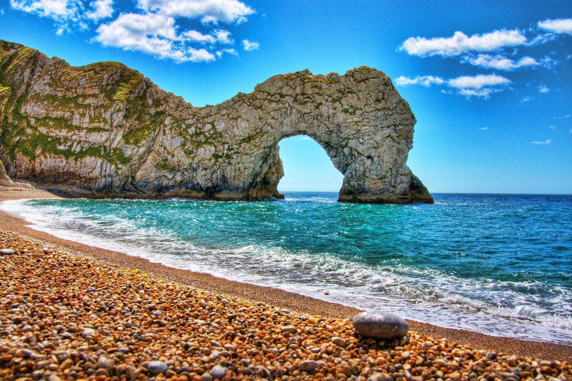 1920x1280 4K Ultra HD Nature View: Stunning Durdle Door Coastal Archwayx2592