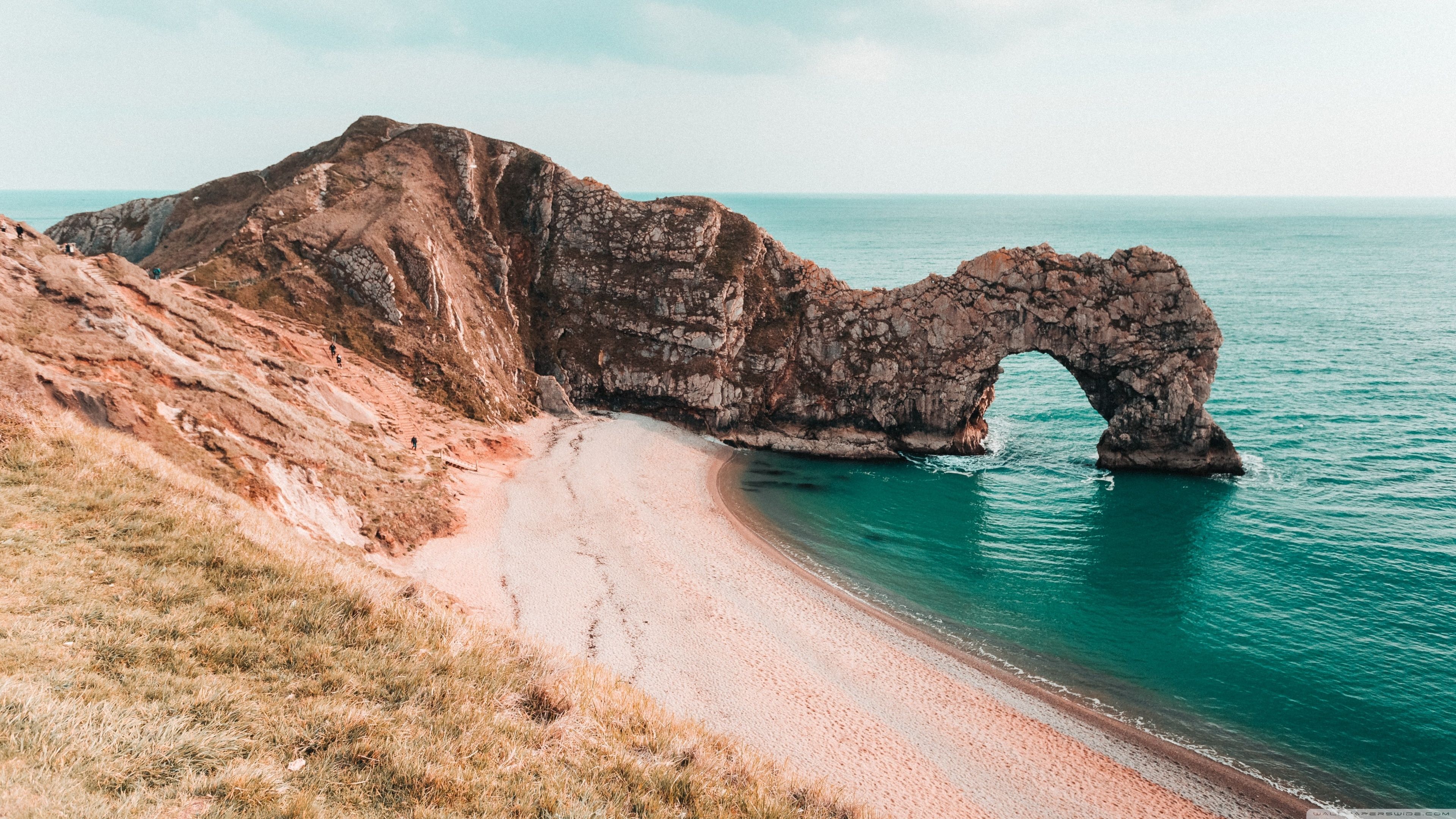 3840x2160 Durdle Door arch, Jurassic Coast, Dorset, England 4K UHD Wallpaper for UltraHD Desktop and TV : Widescreen and UltraWide Display : Smartphone and Tablet Devices