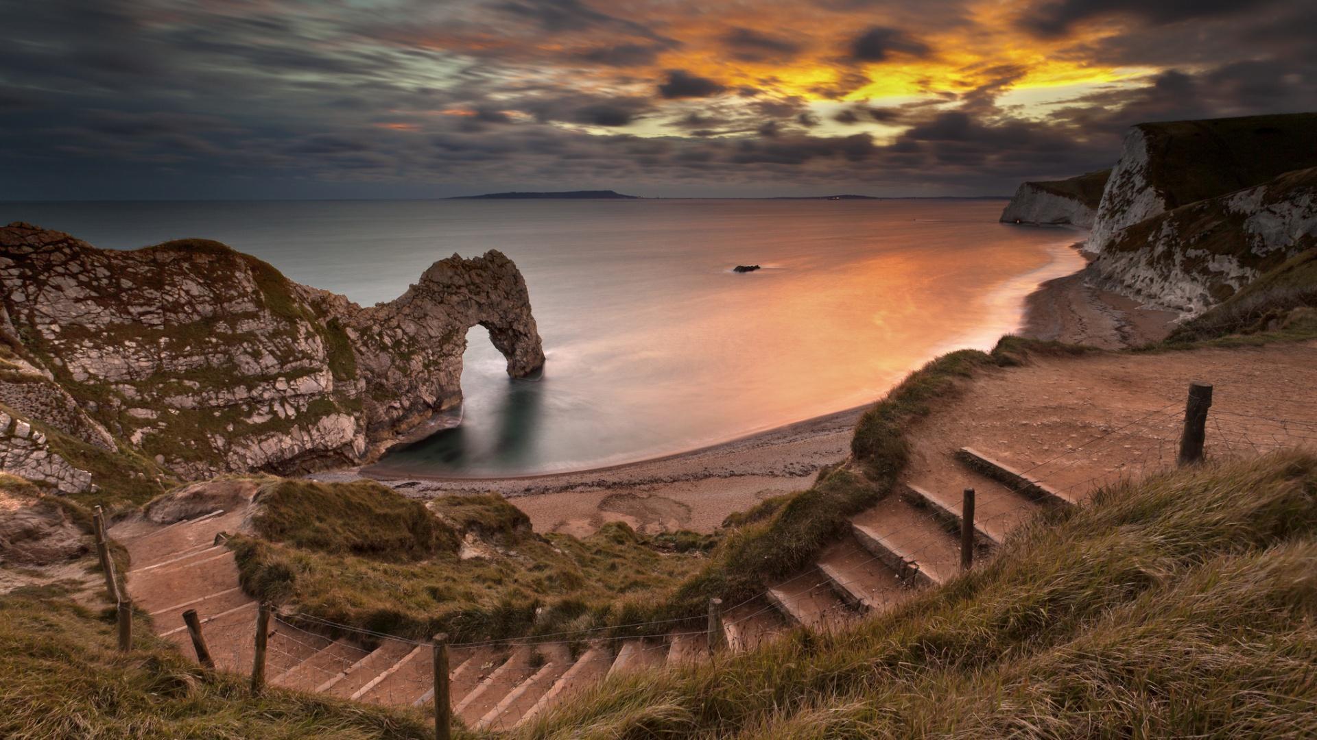1920x1080 Durdle Door Wallpaper