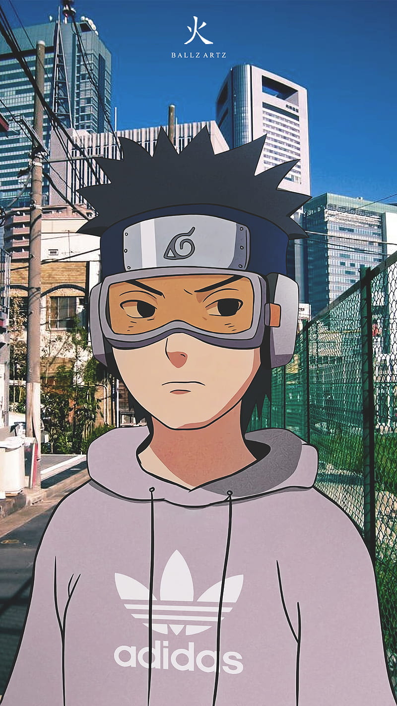 800x1422 Obito Uchiha, anime, japan, manga, naruto, obito, sad boy, street, uchiha, uzumaki, HD phone wallpaper