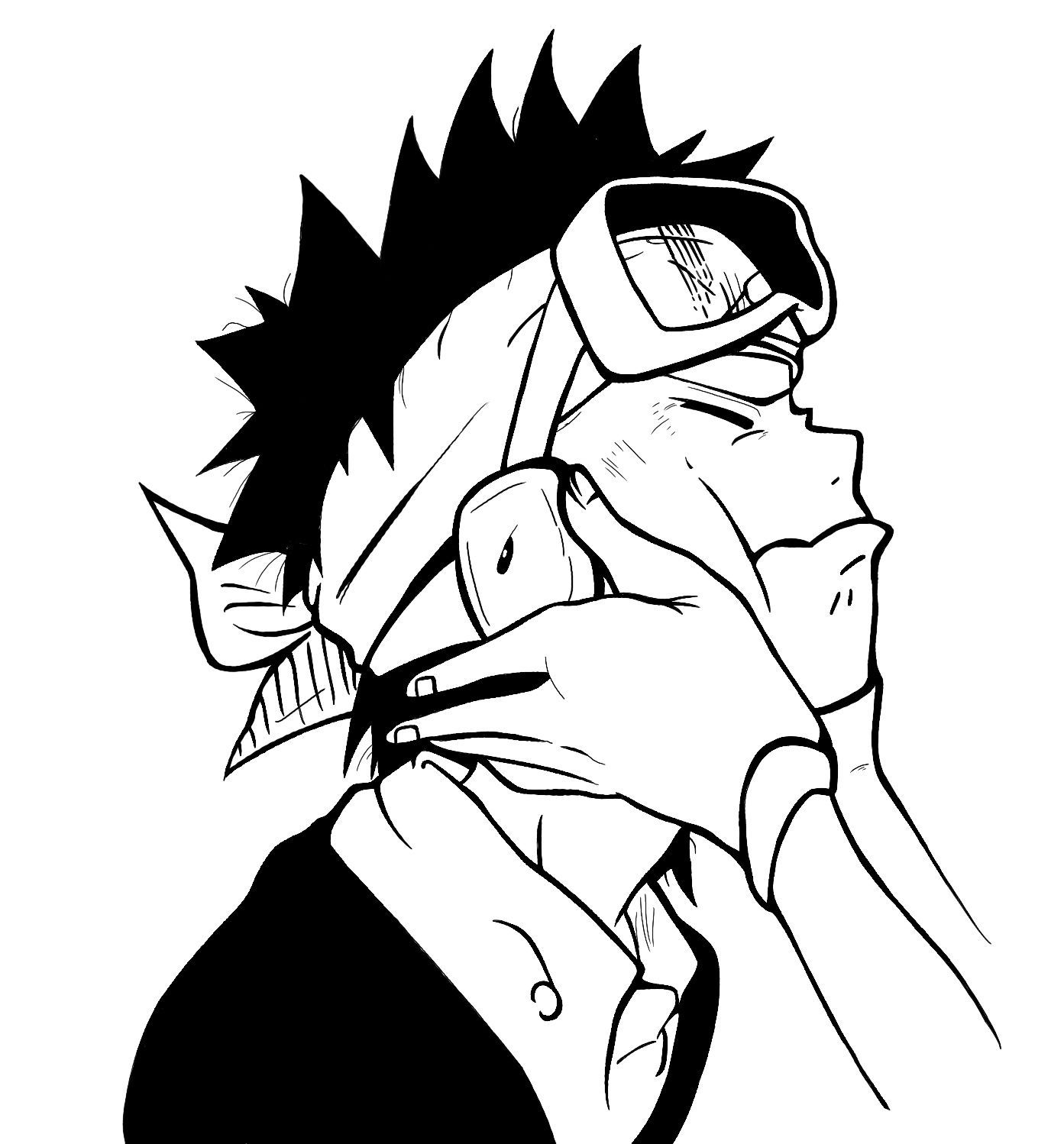 1393x1498 MY ART BOOK Obito ( kid )