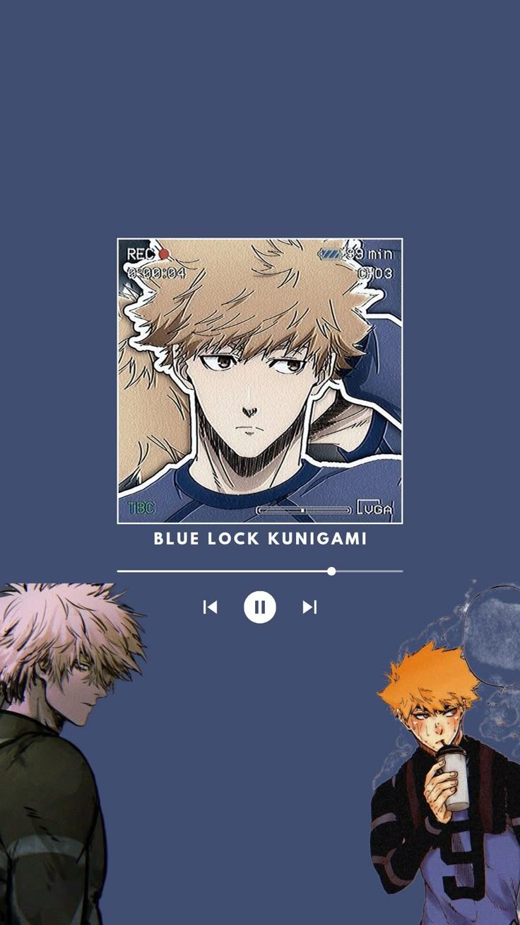 736x1308 blue lock wallpaper Kunigami